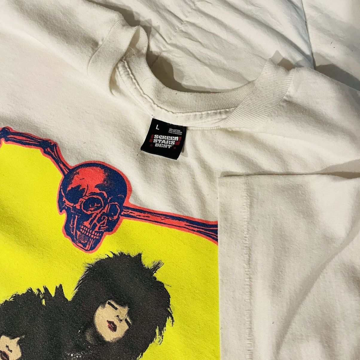 Band Tees × Vintage Vintage 1989 Motley Crue Dr Feel Good Portrait T-Shirt Large Size US L / EU 52-54 / 3 - 3 Thumbnail