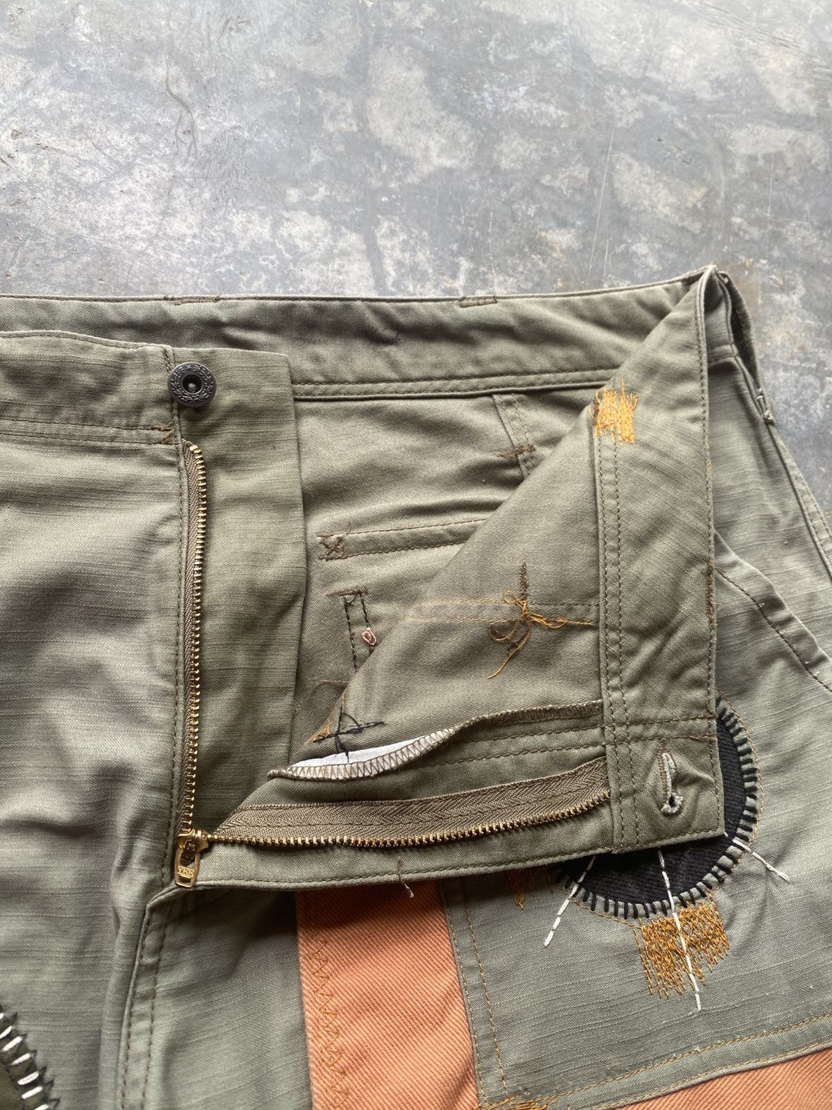 Kapital Repaired Patchwork Army Pant KAPITAL GREG LAUREN STYLE Size US 33 - 17 Thumbnail
