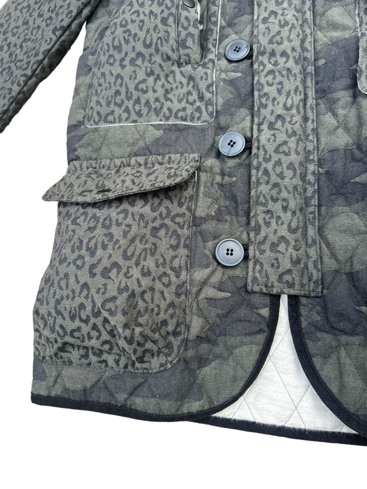 Japanese Brand OVERTHESTRIPES Japan Quilt Thinsulate Hoodie Cargo Jacket Size US M / EU 48-50 / 2 - 11 Thumbnail