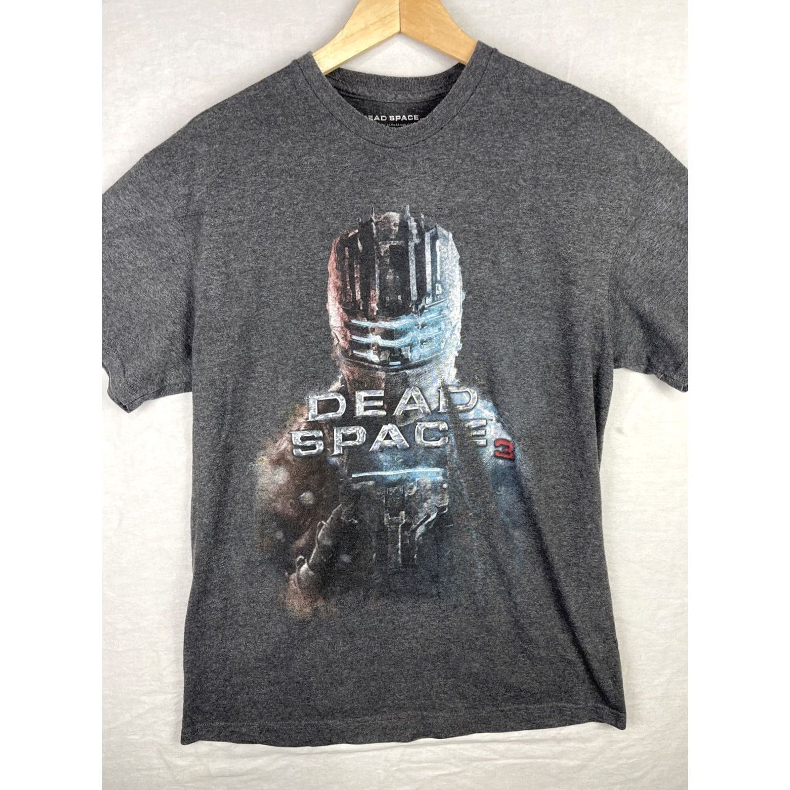Vintage Dead Space 3 Shirt Mens Large Gray Video Game Promo Gaming Short Sleeve Shirt Size US L / EU 52-54 / 3 - 2 Thumbnail