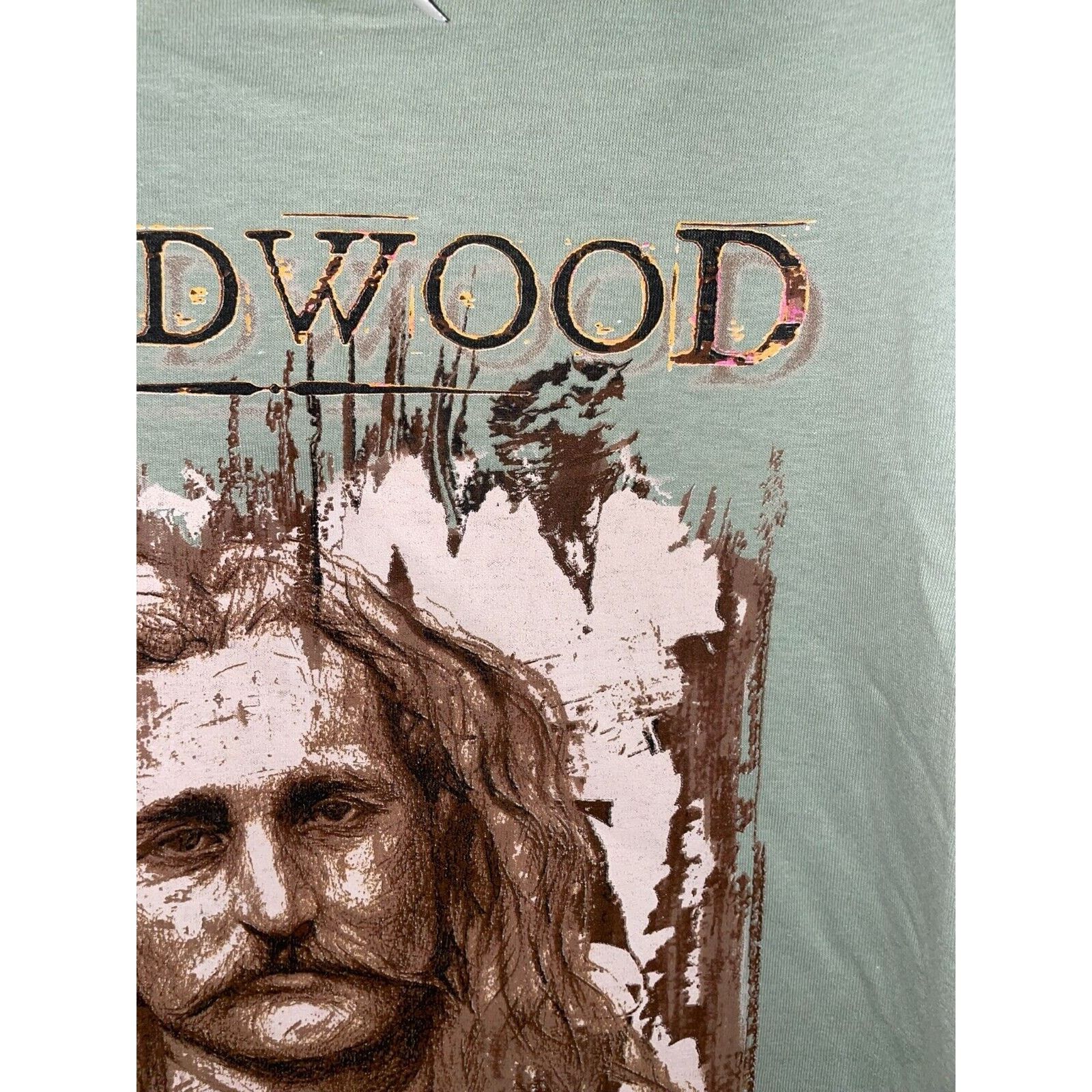 Gildan Vintage Deadwood Shirt Wild Bill Hickok Folk Hero Tee VTG M Size US M / EU 48-50 / 2 - 3 Thumbnail