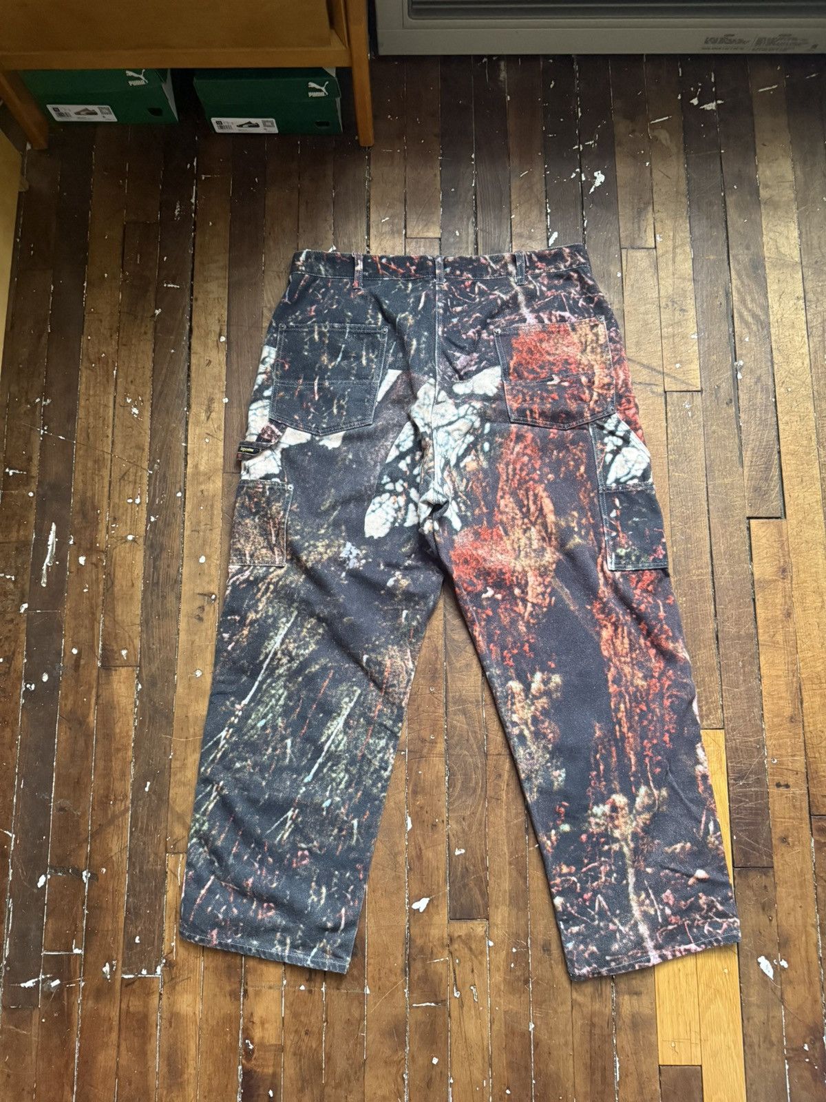 Supreme Supreme Double Knee Denim Painter Pant Woods - Black Sabbath Size US 36 / EU 52 - 6 Thumbnail