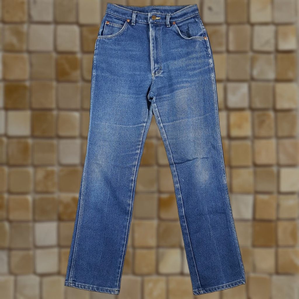 Lee Vintage Lee High Waist Relaxed Tapered Denim Jeans Women's Size 12 Blue 90s Y2K Retro Size 34" / US 12 / IT 48 - 1 Thumbnail