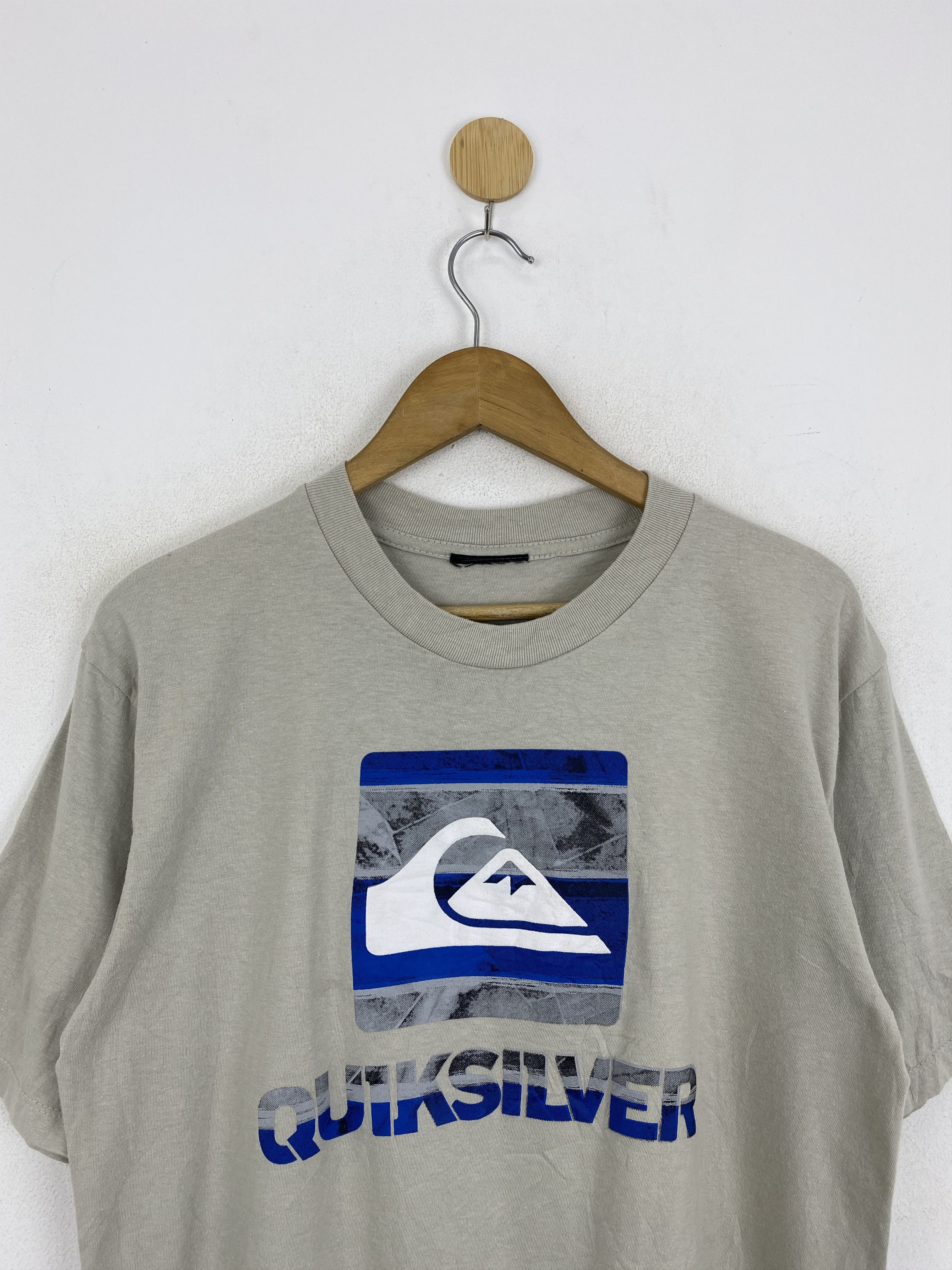 Quiksilver × Vintage Vintage Quiksilver Surfing Central Logo Tee TA0566 Size US S / EU 44-46 / 1 - 2 Thumbnail