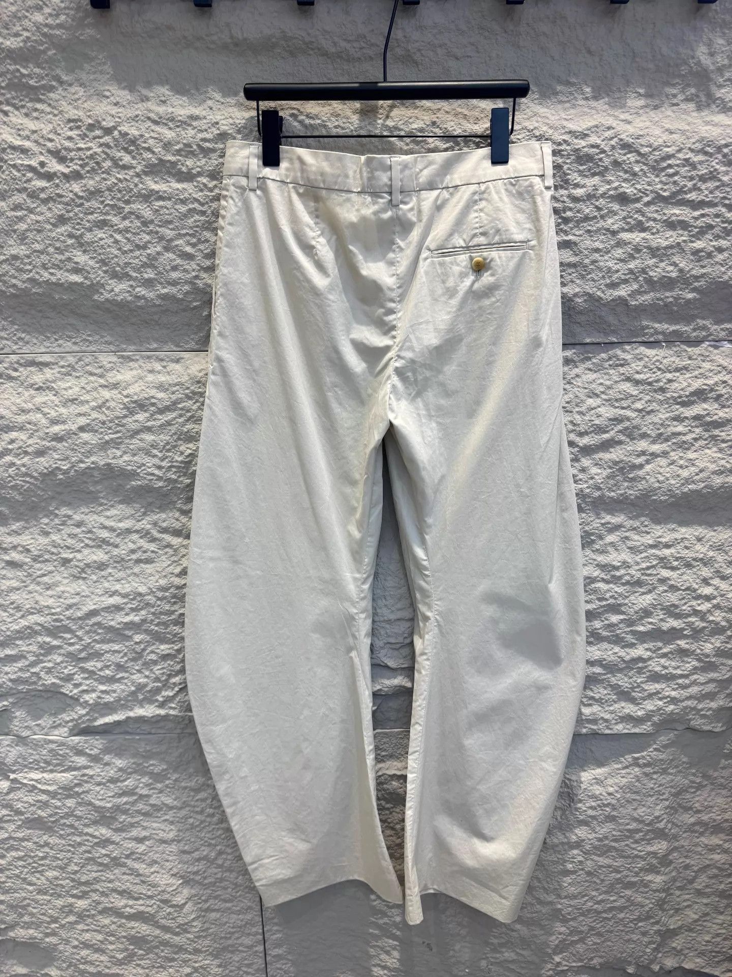 Acne Studios Acne Studios ss26 Ivory Casual Pants 36 Unisex Size 25" / US 0 / IT 36 - 3 Thumbnail