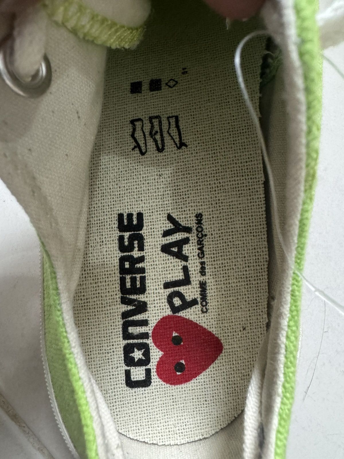 Comme des Garcons Comme des Garçons PLAY x Converse Chuck Taylor All-Star Size US 6 / EU 39 - 6 Thumbnail