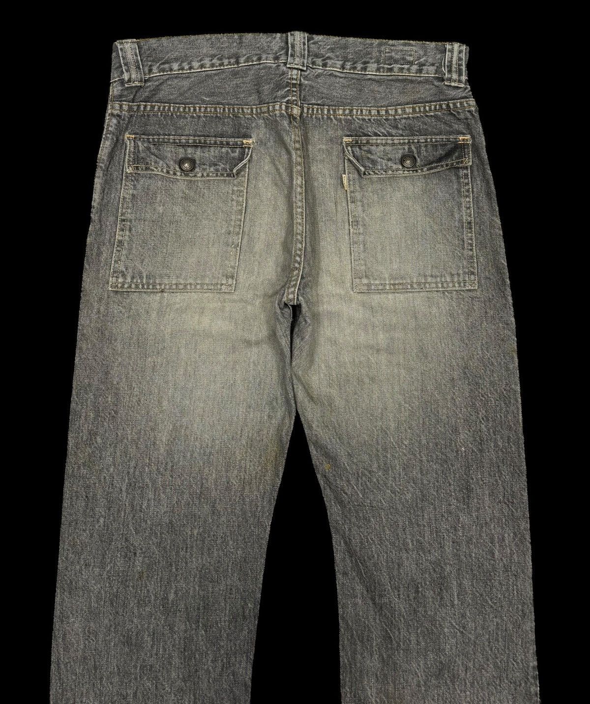 Sugar Cane 💥Vintage Double Works Warehouse Rusty Jeans Union Made Size US 32 / EU 48 - 6 Thumbnail