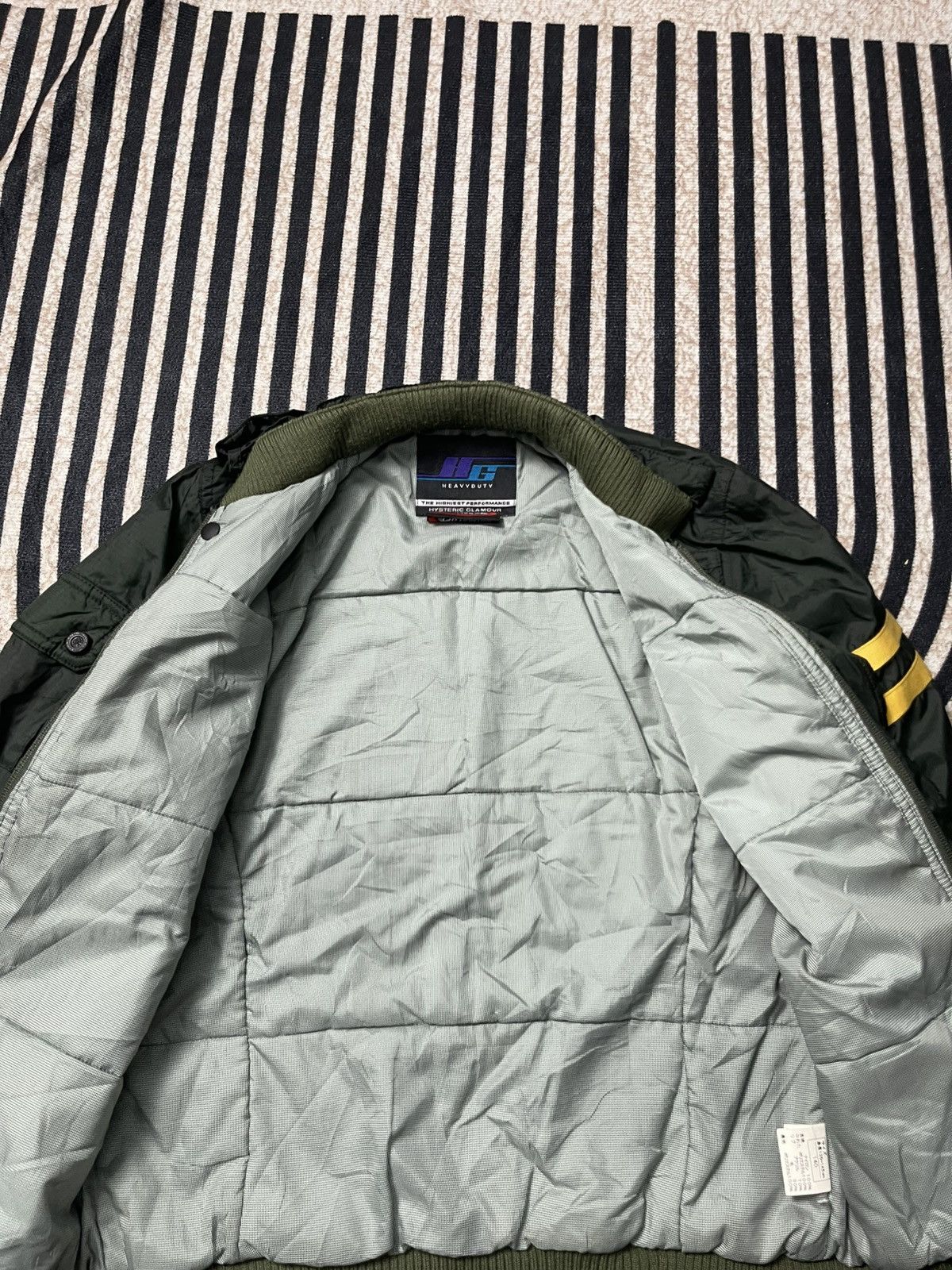 Hysteric Glamour 90s HYSTERIC GLAMOUR SNAKE MILITARY BOMBER JACKET KIDS SIZE Size US XXS / EU 40 - 11 Thumbnail