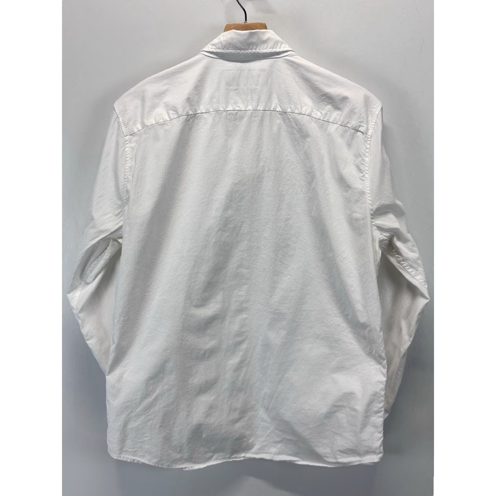 Abercrombie & Fitch Abercrombie & Fitch Button Up Shirt X-Large Mens White Slim Stretch Classic Size US XL / EU 56 / 4 - 3 Thumbnail