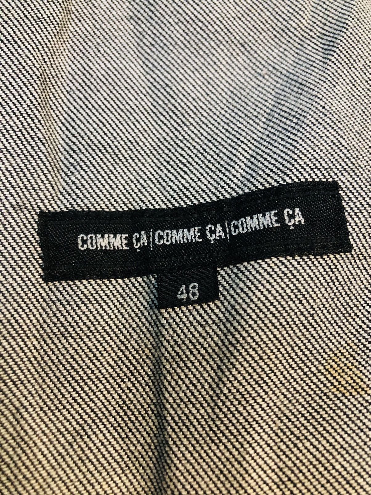Comme Ca Ism × Japanese Brand Comme Ca Denim Buttoned Jacket (28) Size US M / EU 48-50 / 2 - 9 Thumbnail