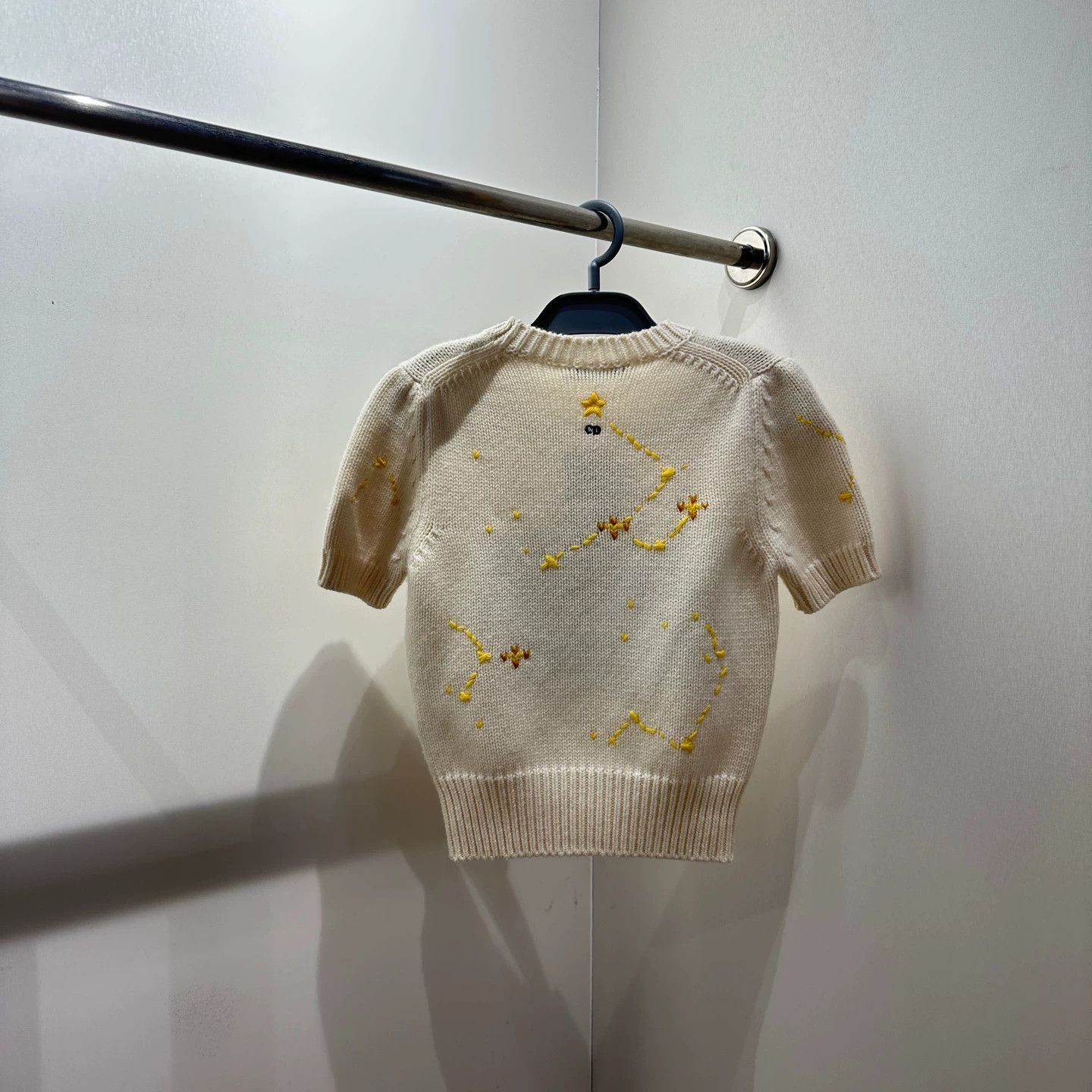 Christian Dior Monsieur CD mar142 Lion Pattern Wool Knit SS 36 Size XS / US 0-2 / IT 36-38 - 2 Thumbnail