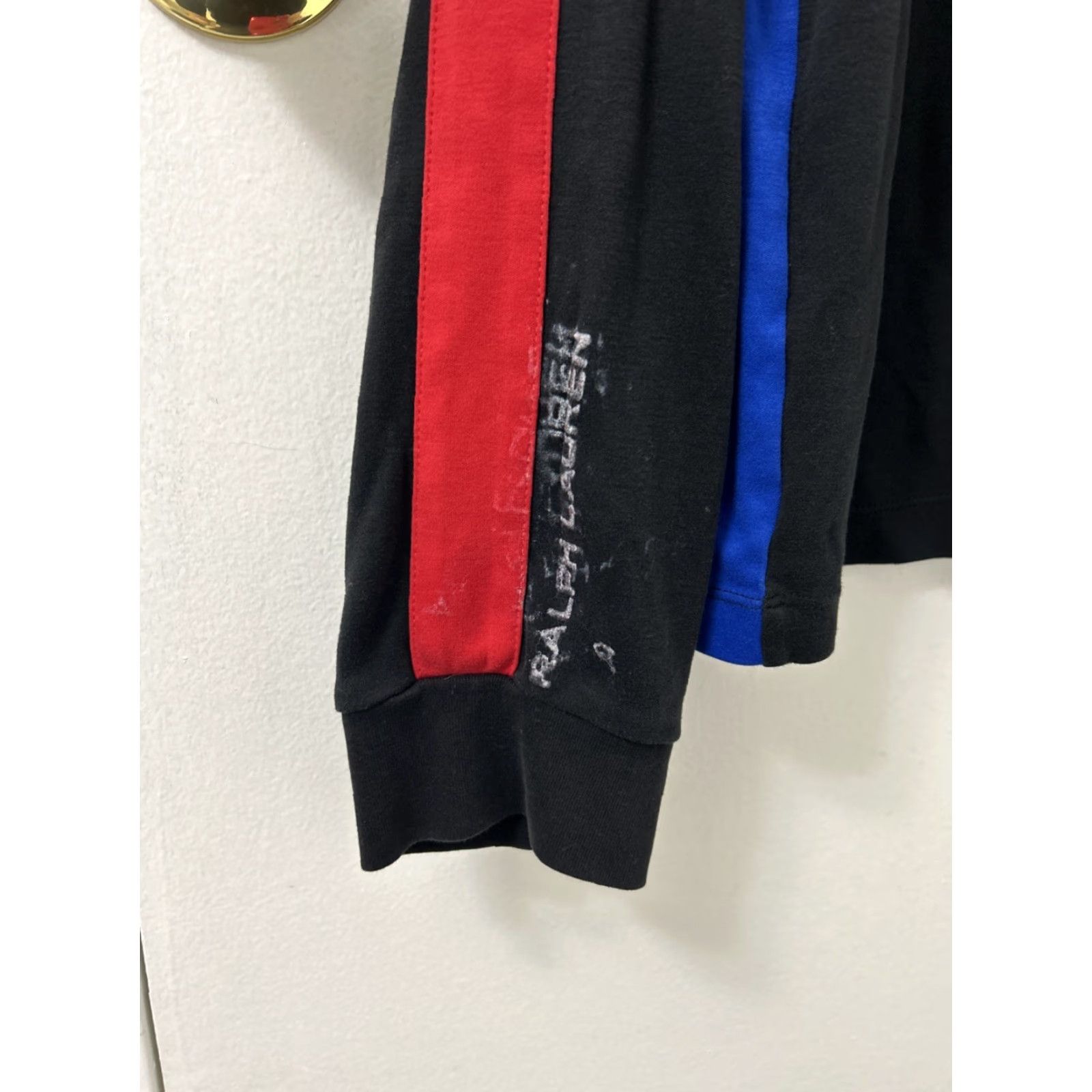 Polo Ralph Lauren Polo Ralph Lauren 1/4 Zip Mens L Black Pullover Sport Sweater Size US L / EU 52-54 / 3 - 6 Thumbnail