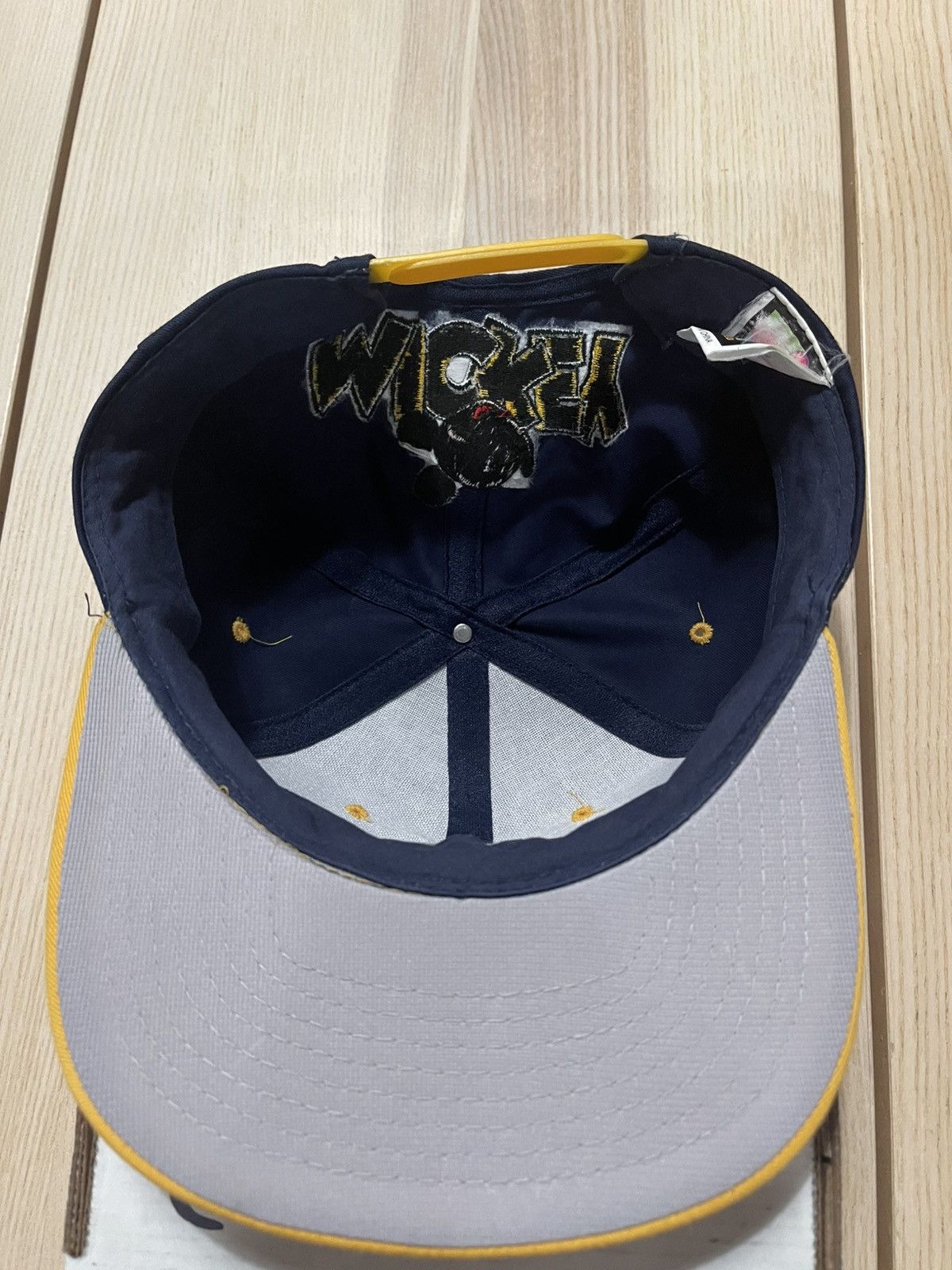 Disney Vintage Disney Mickey Mouse “M” Spellout SnapBack Hat Size ONE SIZE - 4 Thumbnail