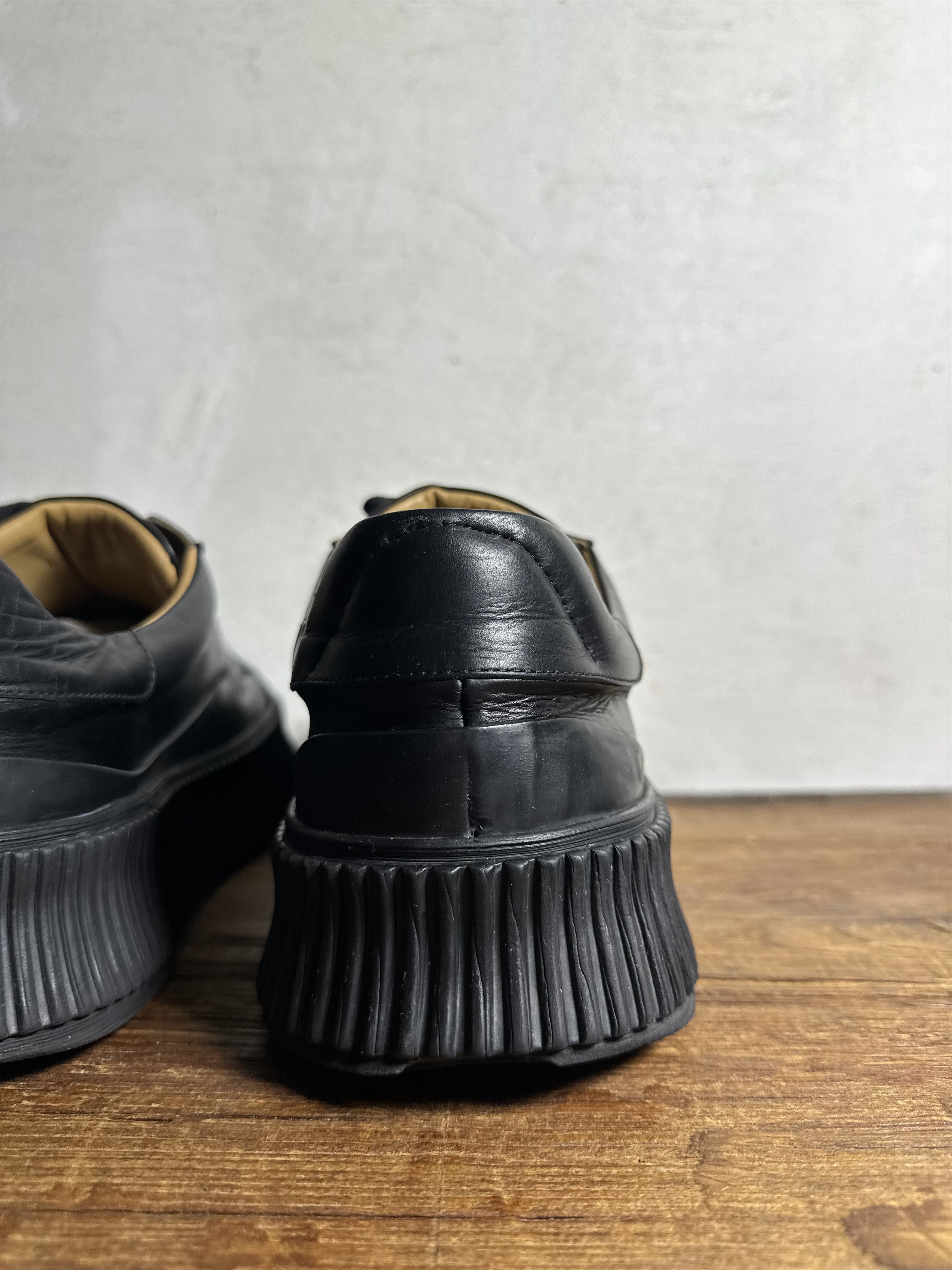 Jil Sander Jil Sander Vulcanized Low Top Leather Sneakers Size US 12 / EU 45 - 7 Thumbnail