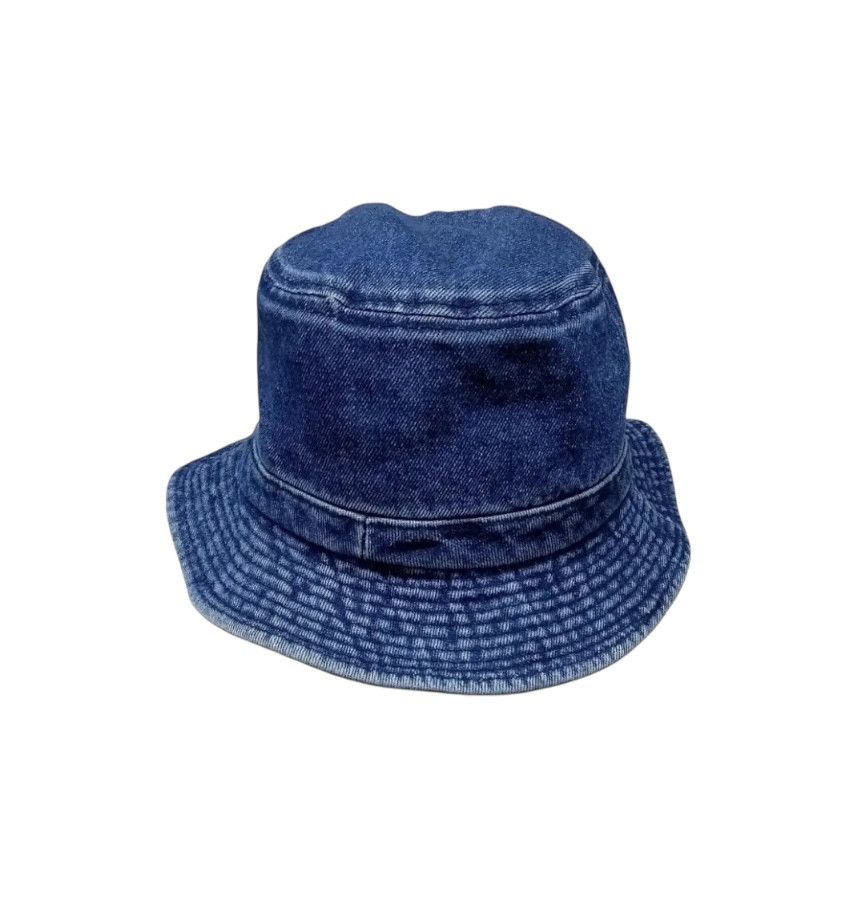 Edwin STEALS💥 Vintage EDWIN Fedora Denim Bucket Hat Size ONE SIZE - 4 Thumbnail