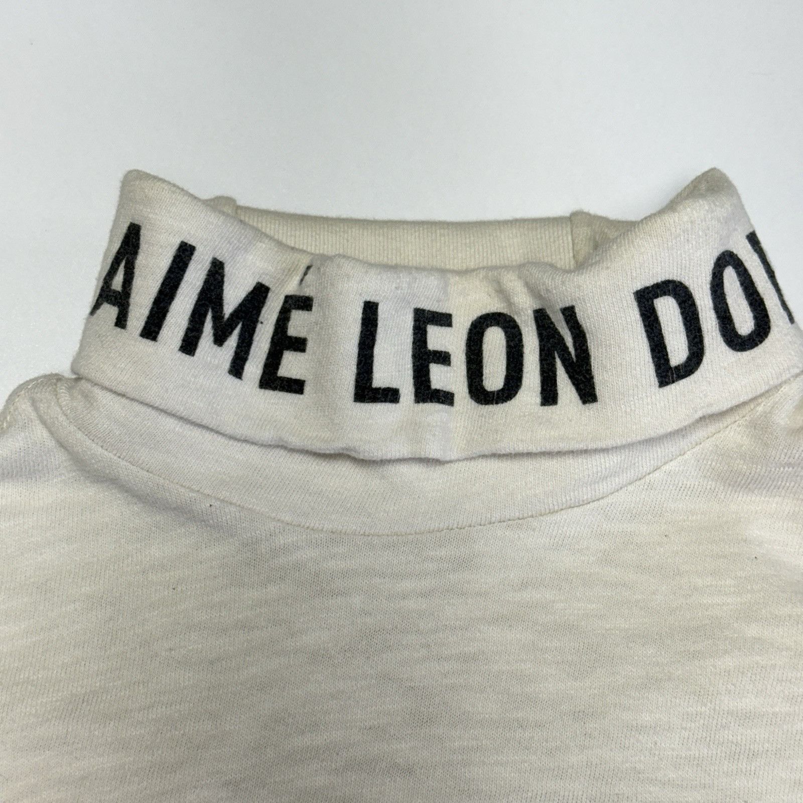 Aime Leon Dore Aime Leon Dore T Shirt Mens XS 19x25.5 White Turtle Neck Lon Size US XS / EU 42 / 0 - 3 Thumbnail