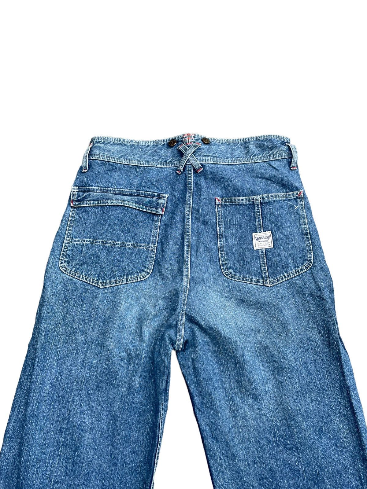 Japanese Brand Vintage Mens Batsu Denim Size US 34 / EU 50 - 8 Thumbnail