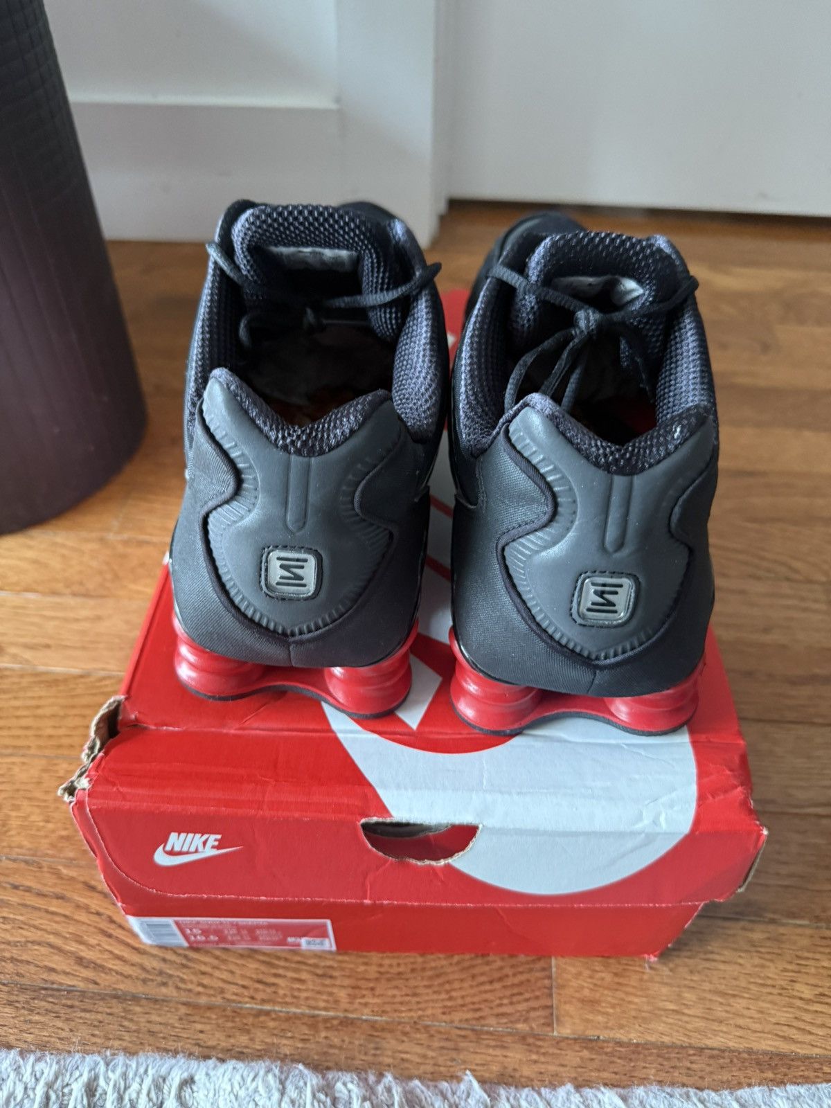 Nike × Skepta Nike Shox TL x Skepta Black/Red US 15 [CI0987-001] Size US 15 / EU 48 - 11 Thumbnail