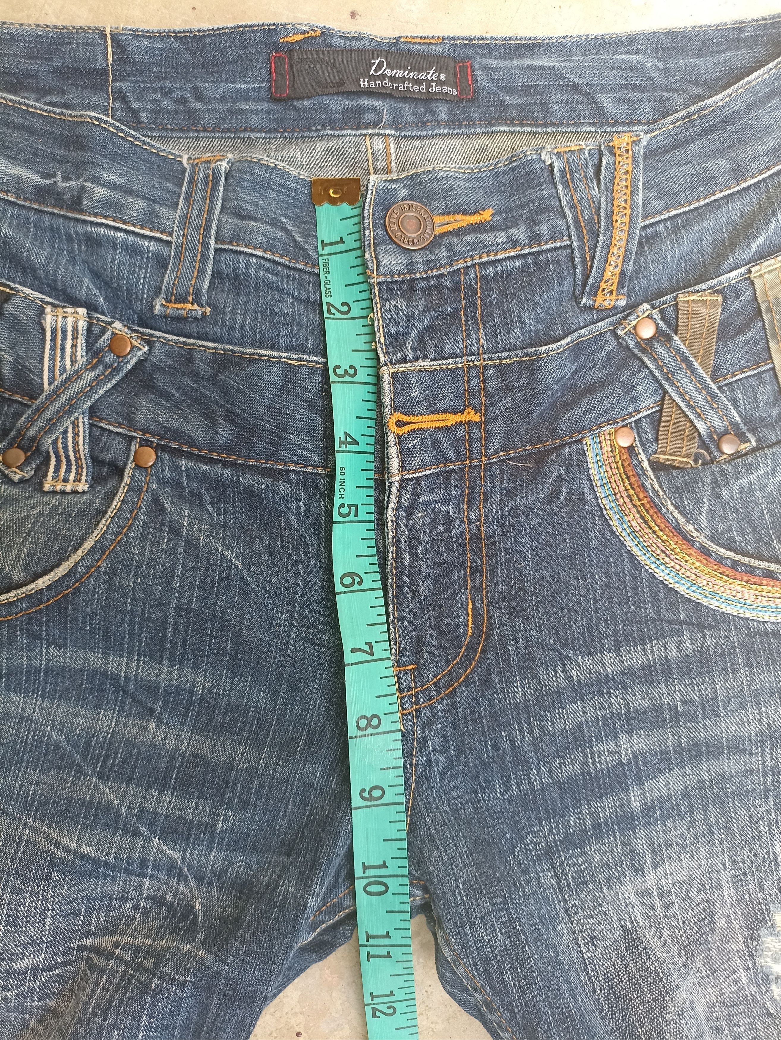 Beauty Beast Dominate Handcrafted jeans distressed beauty beast Size US 32 / EU 48 - 22 Thumbnail