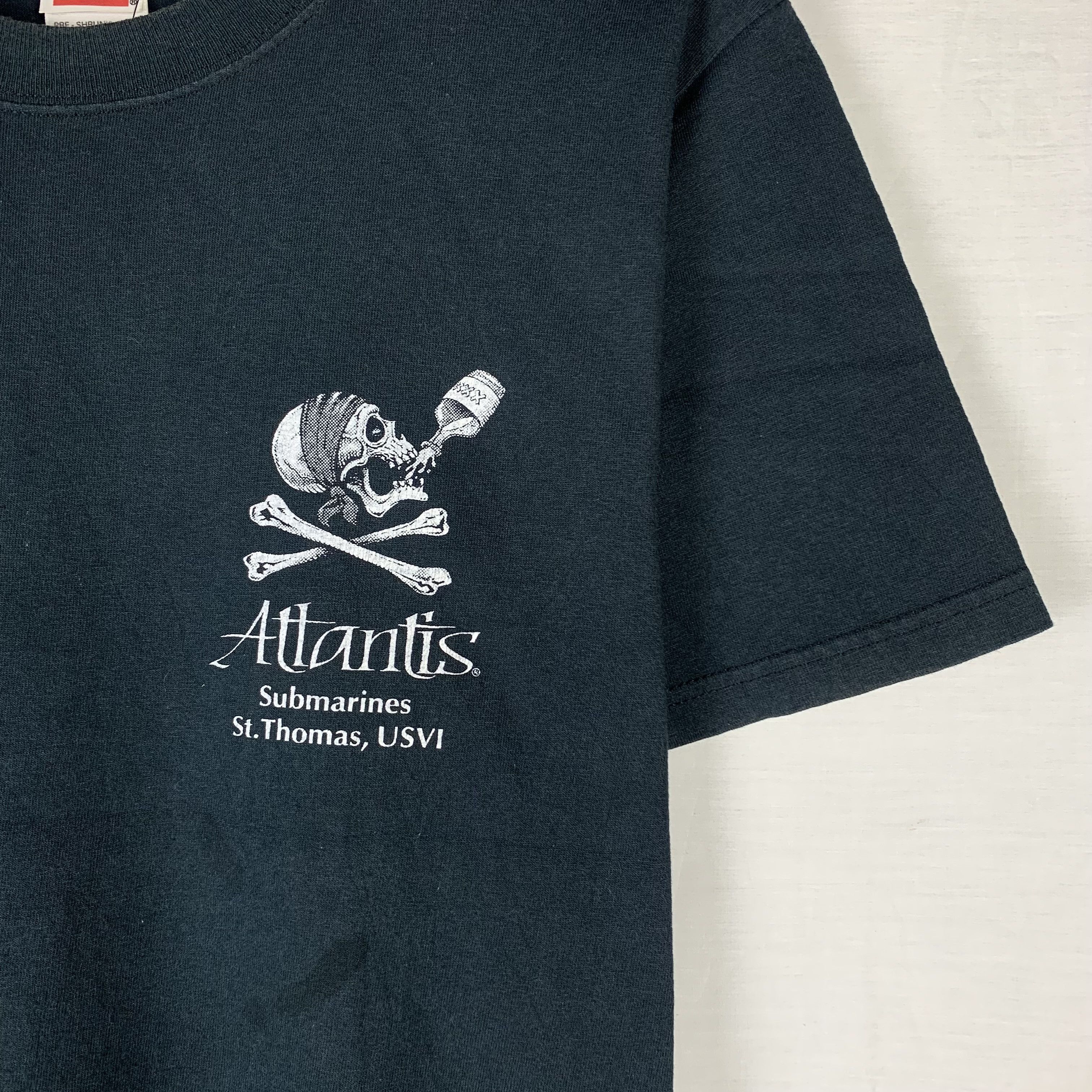Vintage Vintage Atlantis Submarine St. Thomas Tshirt Size US S / EU 44-46 / 1 - 4 Thumbnail
