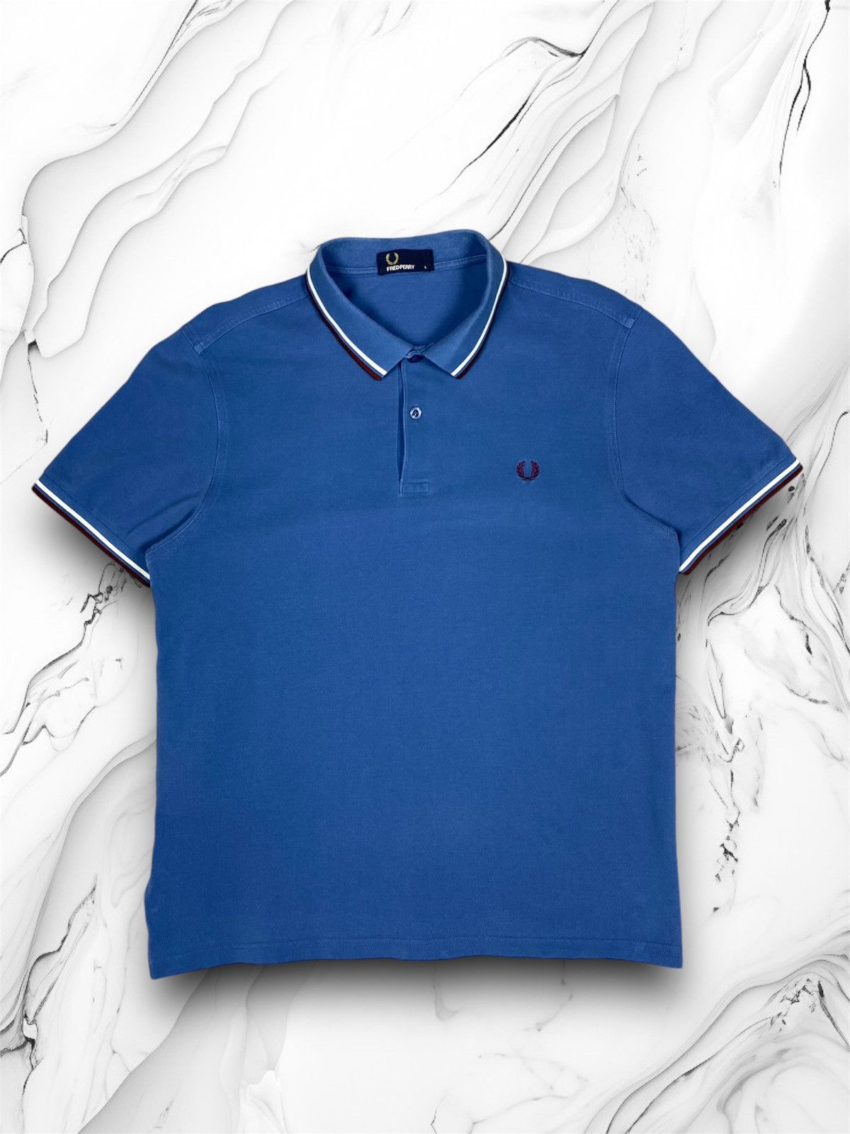 Fred Perry Vintage Fred Perry y2k Designer Basic Polo Shirt Size US L / EU 52-54 / 3 - 1 Thumbnail