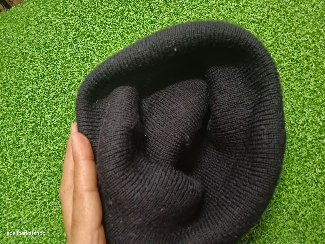 Nike VTG 90S NIKE Taiwan Embroidered Logo Beanie Size ONE SIZE - 5 Thumbnail