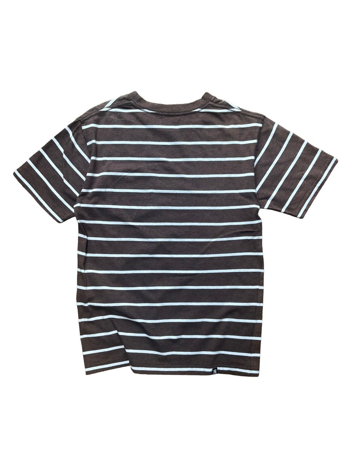 Hysteric Glamour Hysteric Glamour Striped T Shirt Brown White XS Size US XS / EU 42 / 0 - 2 Thumbnail