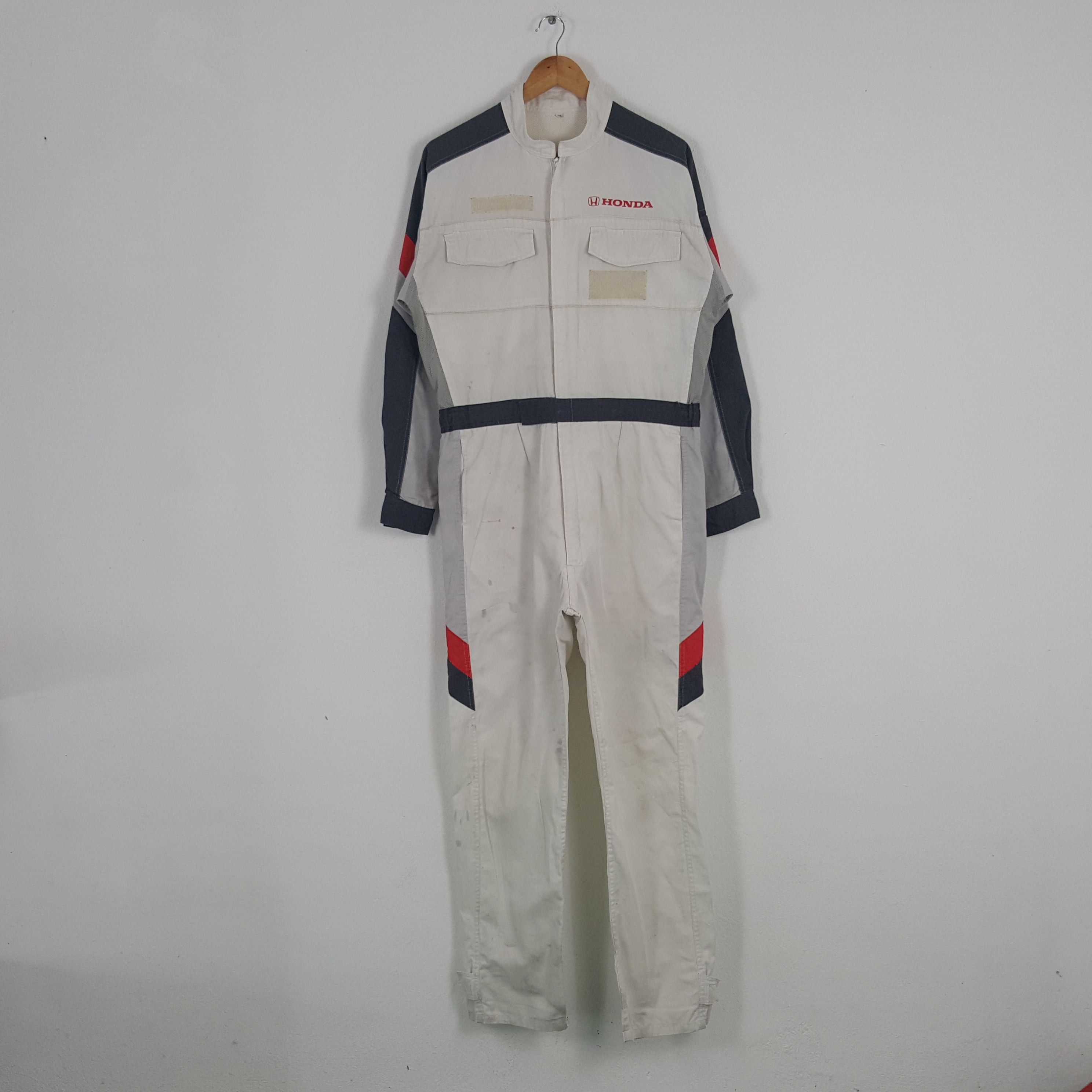 Honda × Vintage Vintage Honda Japanese Racing Team Coverall Jacket Size US M / EU 48-50 / 2 - 4 Thumbnail