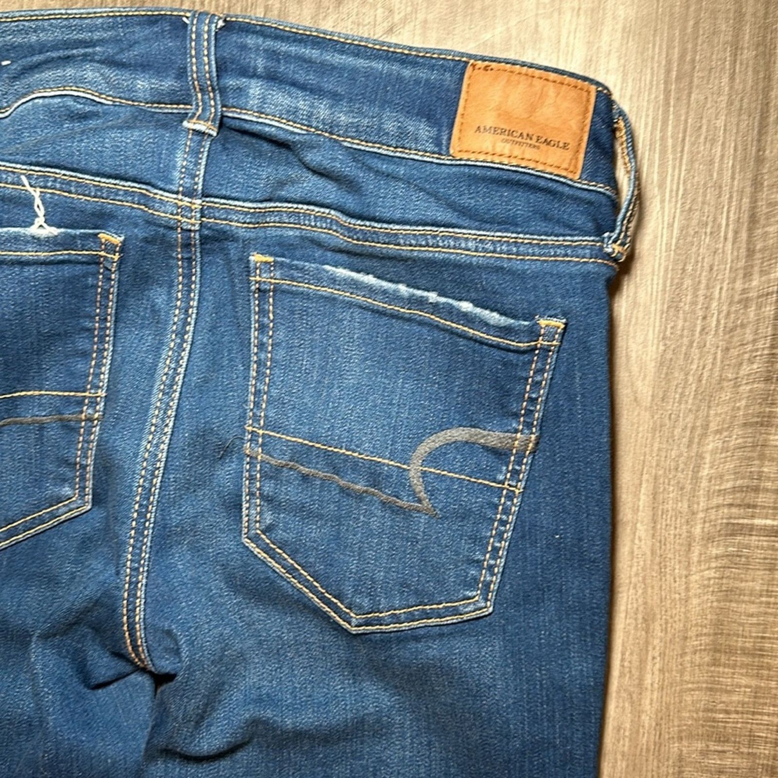 American Eagle Outfitters American Eagle Super Stretch X Jegging Jeans - 2 Size 26" / US 2 / IT 38 - 4 Thumbnail
