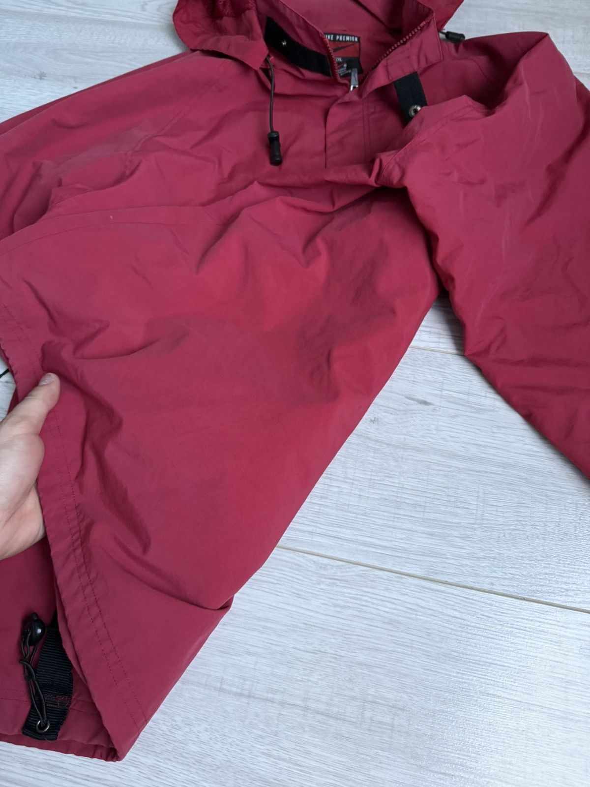Nike × Vintage Vintage Hype Nike nylons Track jacket 90’s logo swoosh Size US XXL / EU 58 / 5 - 4 Thumbnail