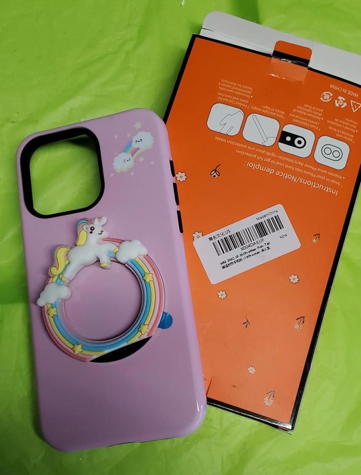Other Cute Unicorn Rainbow IPhone 16 Pro Max Case Size ONE SIZE - 1 Preview