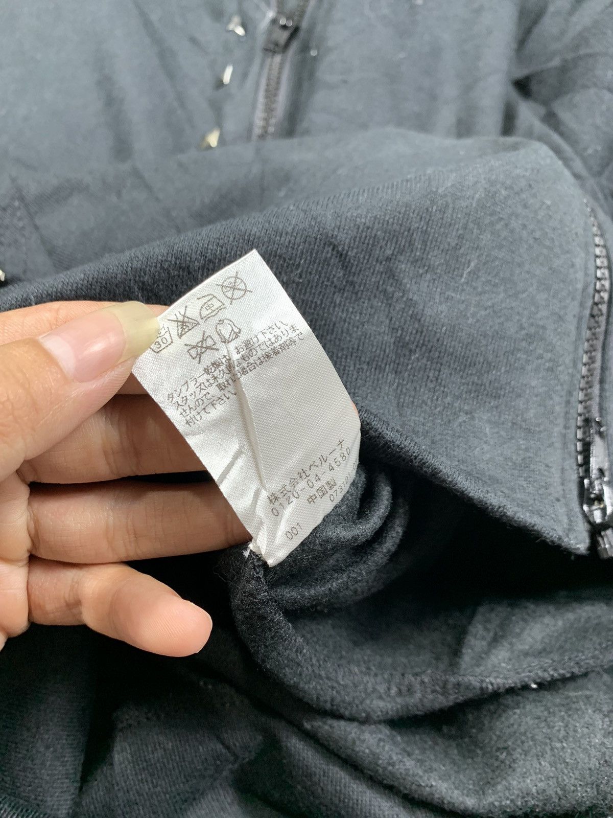 If Six Was Nine ❤️‍🔥BINDING OFFER❤️‍🔥 Japanese RyuRyu Studded Gothic Hoodie Size US M / EU 48-50 / 2 - 5 Thumbnail
