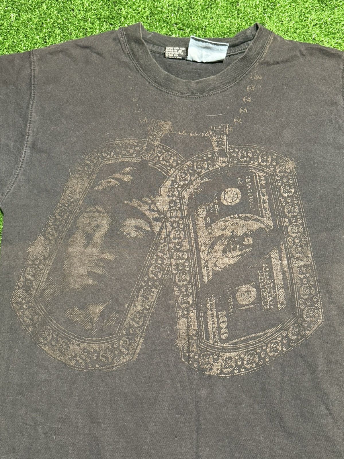 Liquid Blue Vintage Raw Blue Y2K Absolute T Shirt 1990 Size US S / EU 44-46 / 1 - 3 Thumbnail