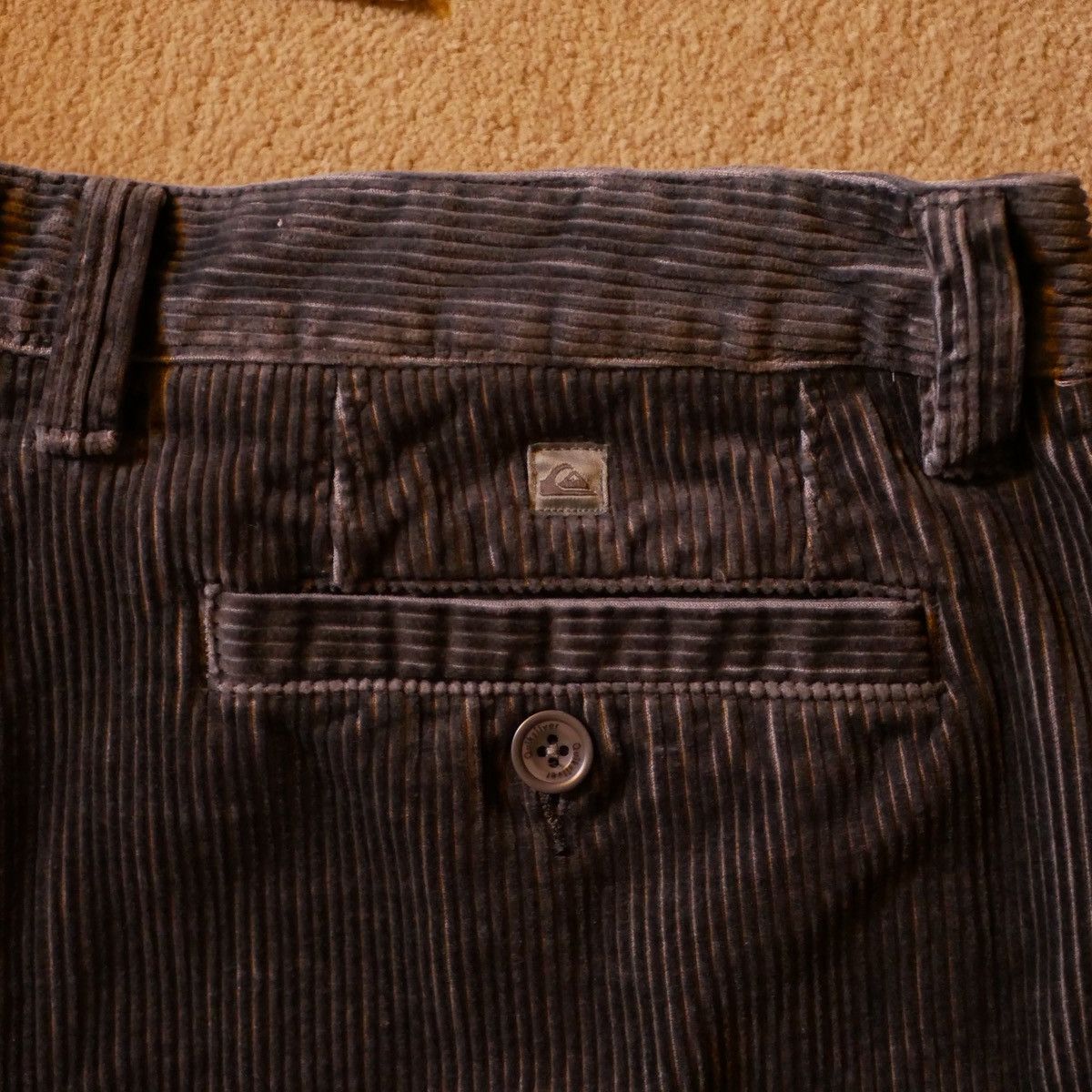 Quiksilver Quiksilver Waterman Corduroy Shorts – Faded Charcoal Size US 36 / EU 52 - 3 Thumbnail