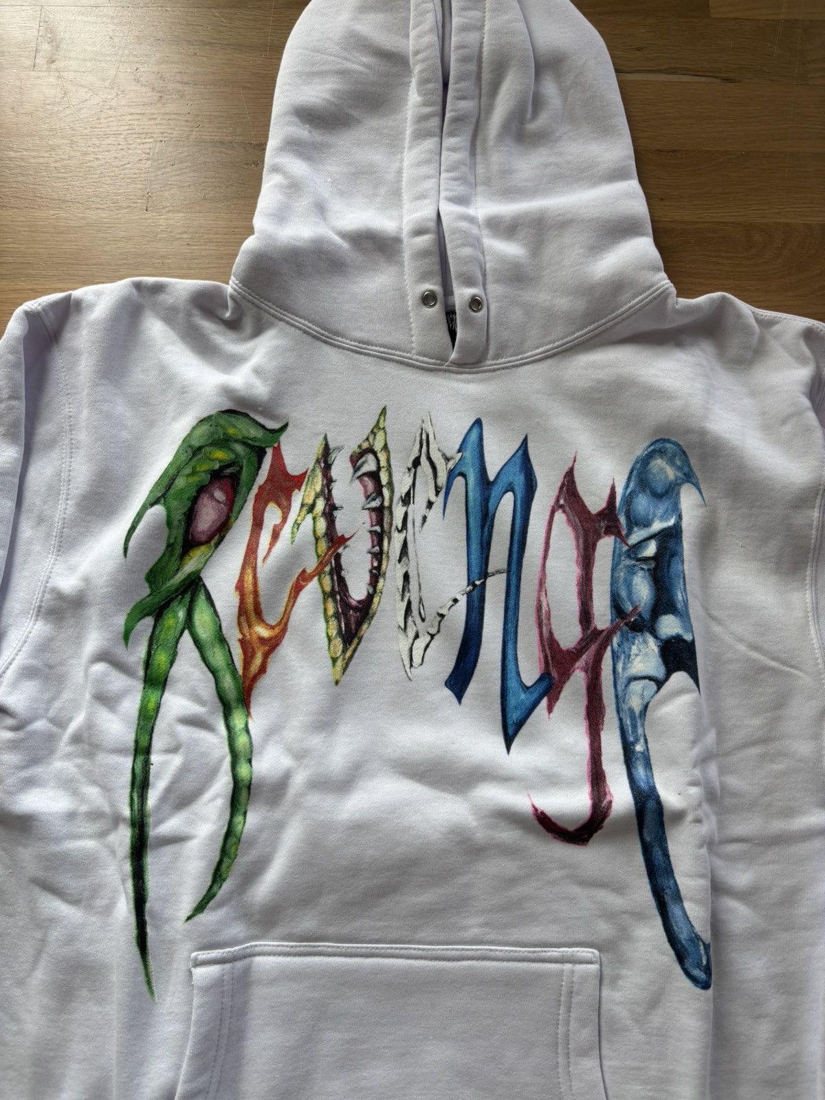 Revenge × Trippie Redd Revenge Trippie Redd Arch Logo Hoodie Size US M / EU 48-50 / 2 - 5 Thumbnail