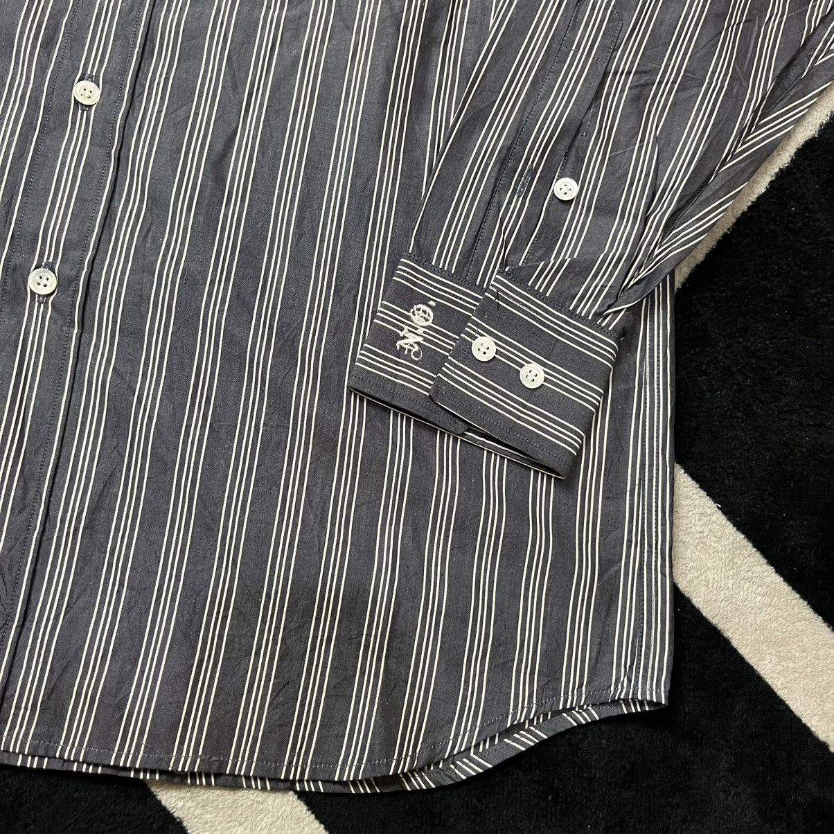 Dior Christian Dior Monsieur Vintage Stripe Button Shirt Size US XL / EU 56 / 4 - 3 Thumbnail