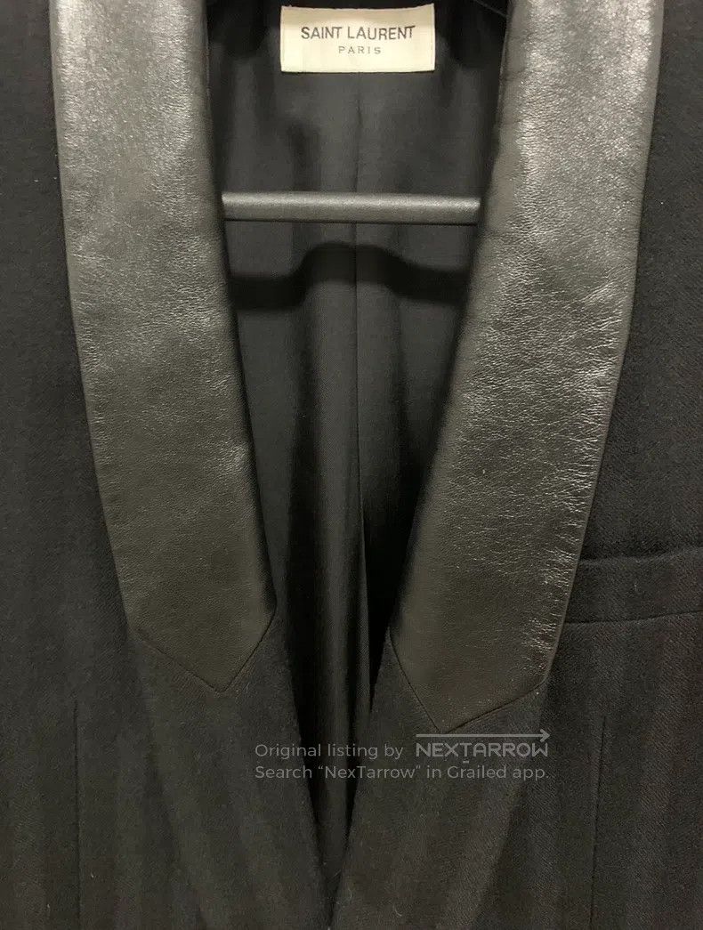 Saint Laurent Paris Saint Laurent Paris Black Lamb Leather Three-Dimensional S Size US M / EU 48-50 / 2 - 5 Thumbnail