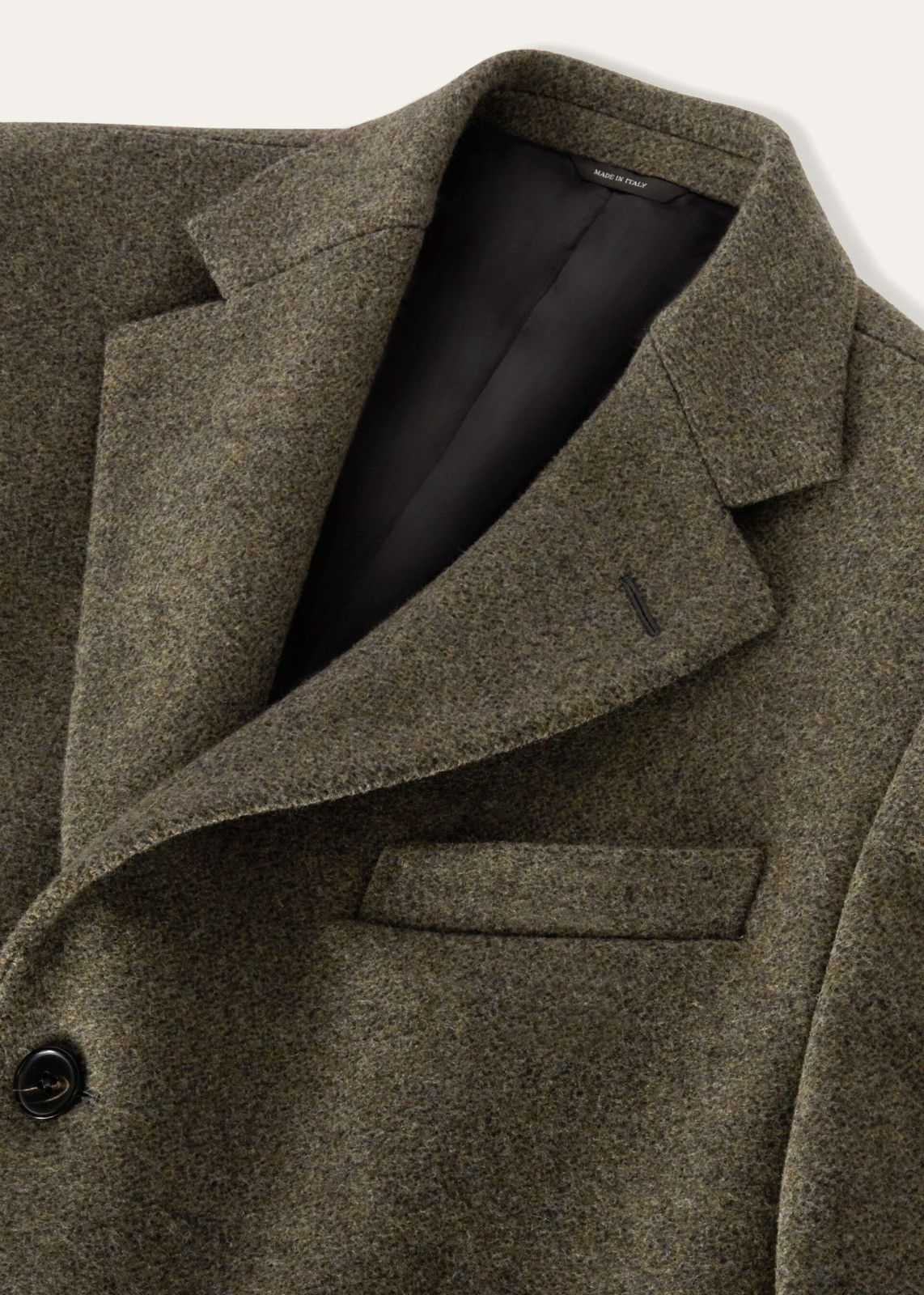 Loro Piana o1srvl11e1124 Torino Felted Wool Overcoat in Brown Size US M / EU 48-50 / 2 - 7 Thumbnail