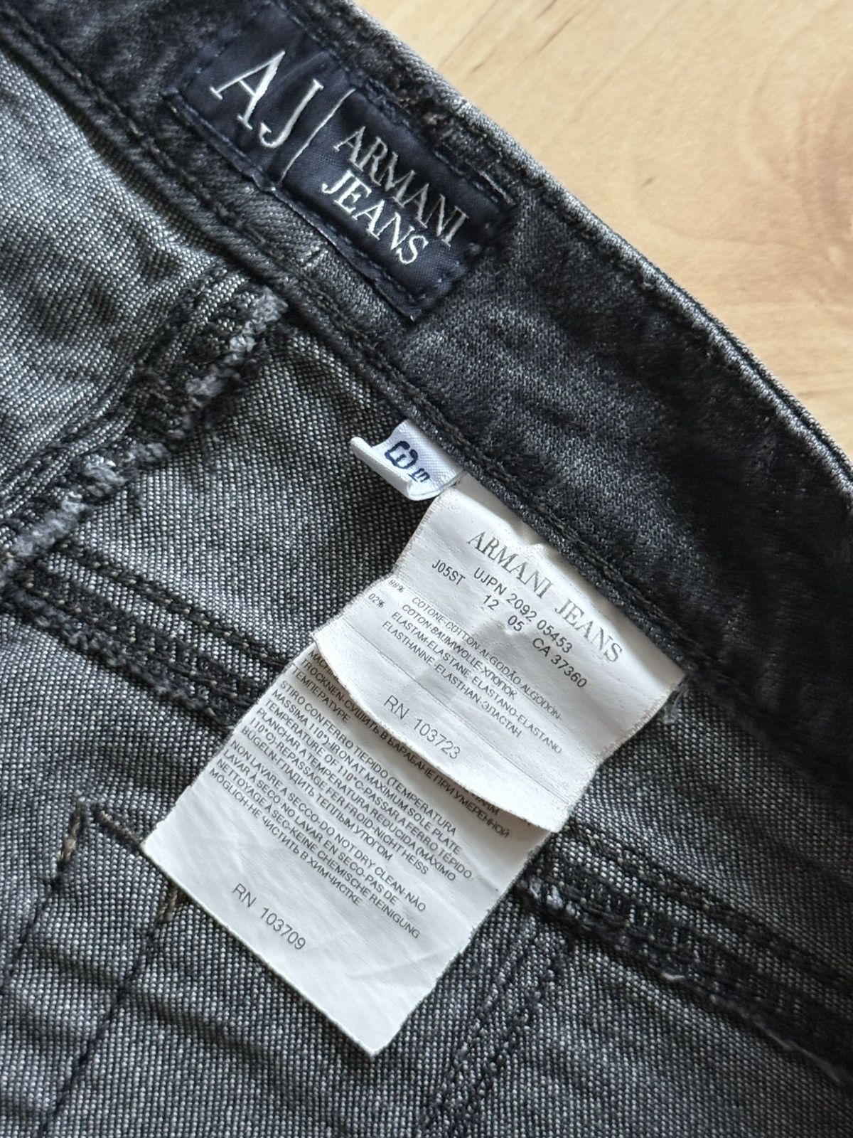 Giorgio Armani Jeans vintage skinny denim