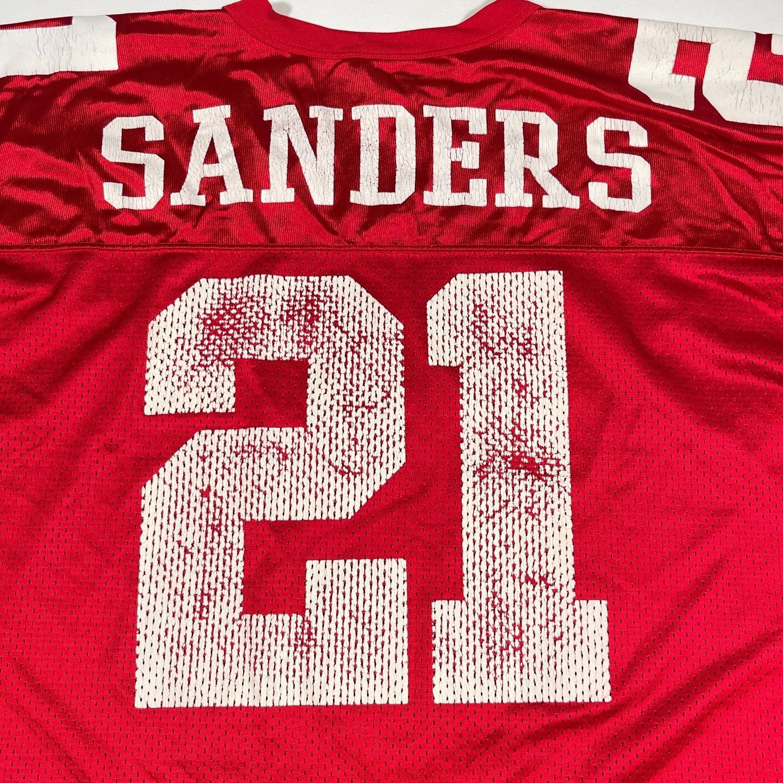 Logo Athletic Vintage 90s Deion Sanders Logo Athletics 49ers Jersey XL Size US XL / EU 56 / 4 - 8 Thumbnail