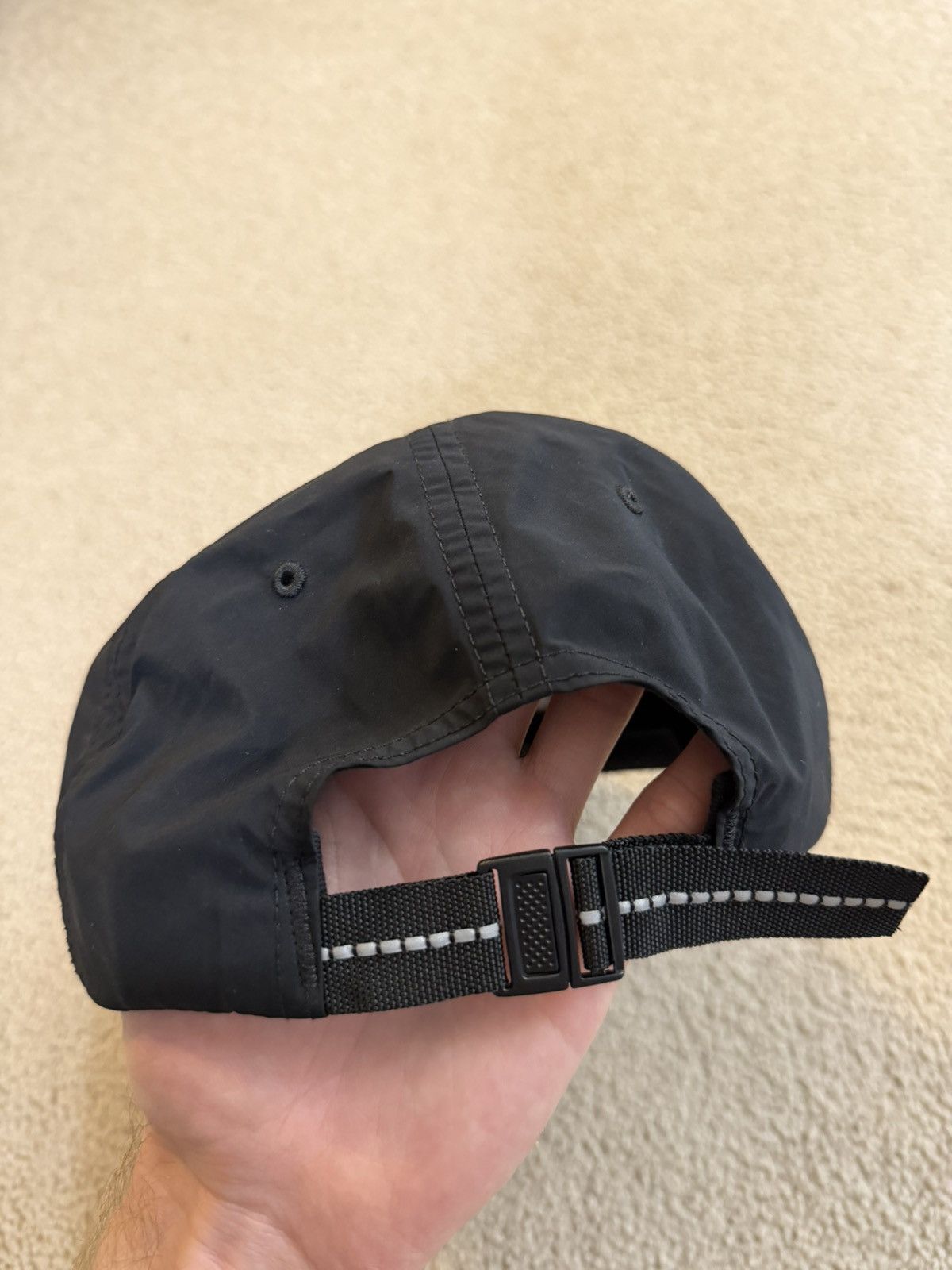 Supreme 2 tone nylon 6 panel hat