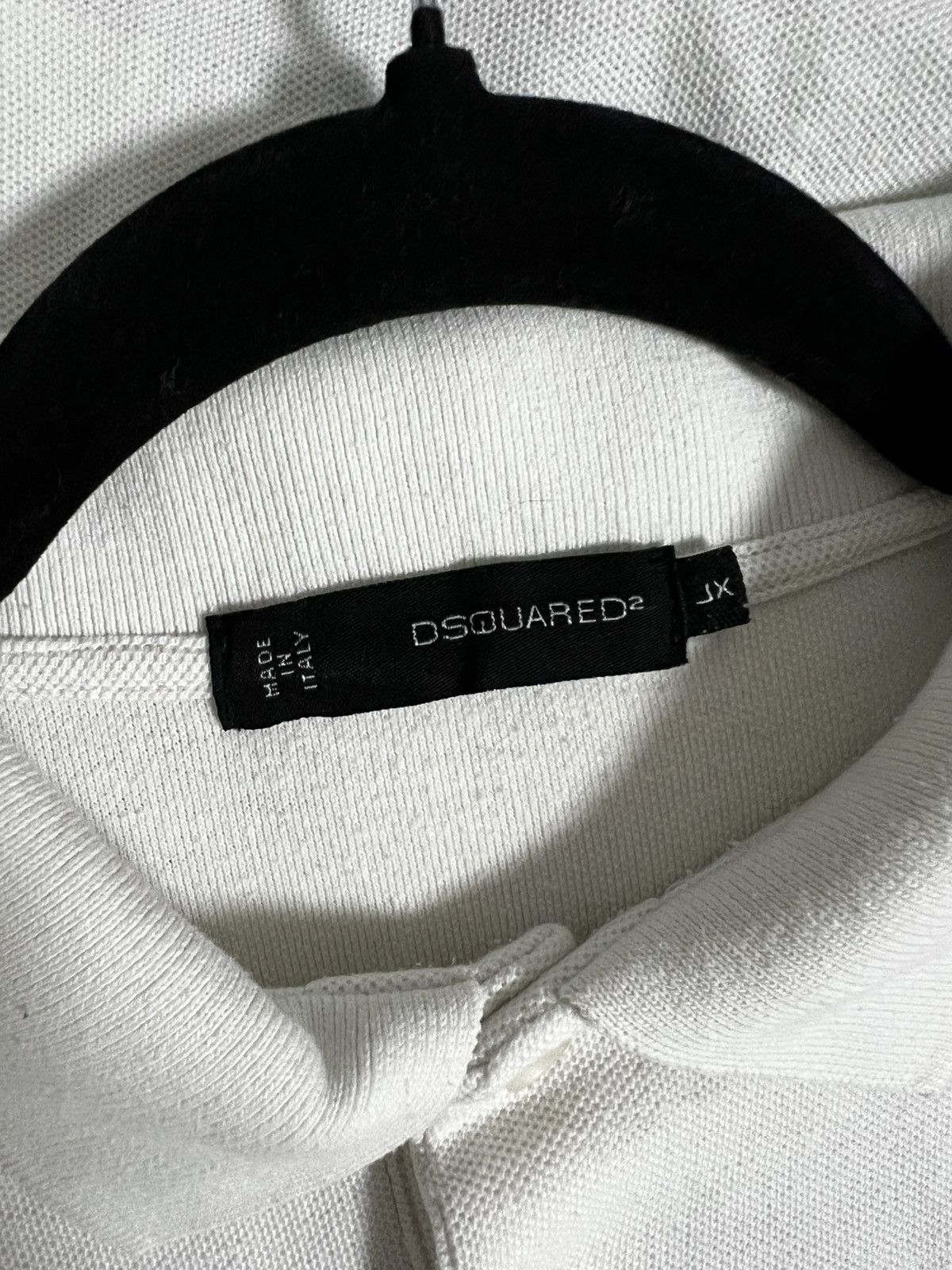 Dsquared2 Dsquared2 polo shirt xl white Size US XL / EU 56 / 4 - 2 Thumbnail