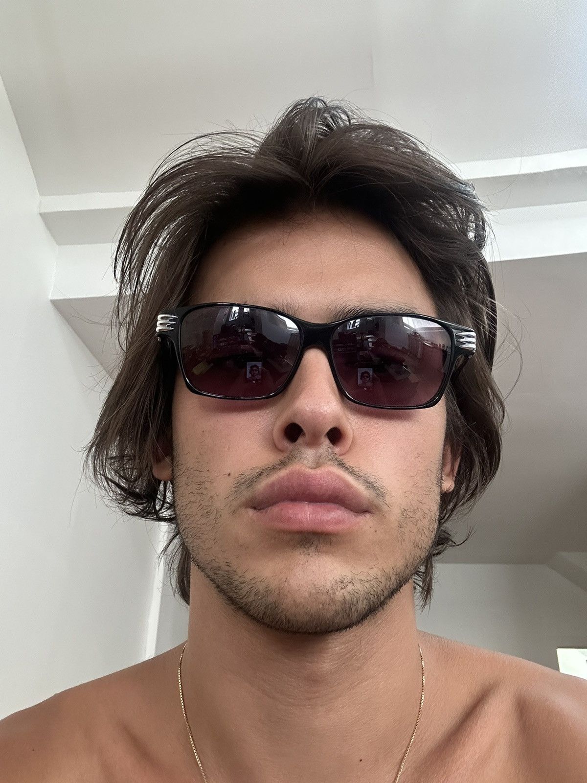Thierry Mugler Vintage MUGLER by Thierry Mugler Rectangular Sunglasses Size ONE SIZE - 8 Thumbnail