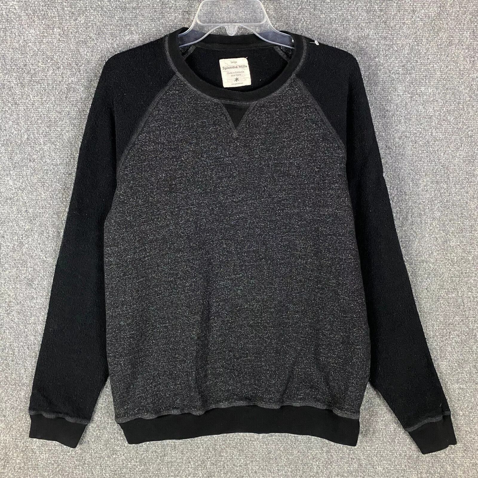 Splendid Splendid Mills Sweater Men's Large Pullover Cotton Blend L Size US L / EU 52-54 / 3 - 1 Thumbnail