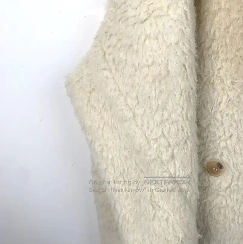 Max Mara MaxMara Cream Alpaca Wool Ladies Coat . Size S / US 4 / IT 40 - 4 Thumbnail