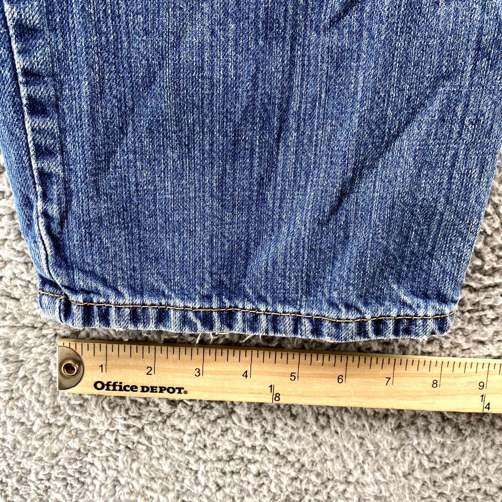 Levi's Levi's Jeans 550 Straight Denim 36X30 Blue 90s Y2K Retro Mens Size US 36 / EU 52 - 5 Thumbnail