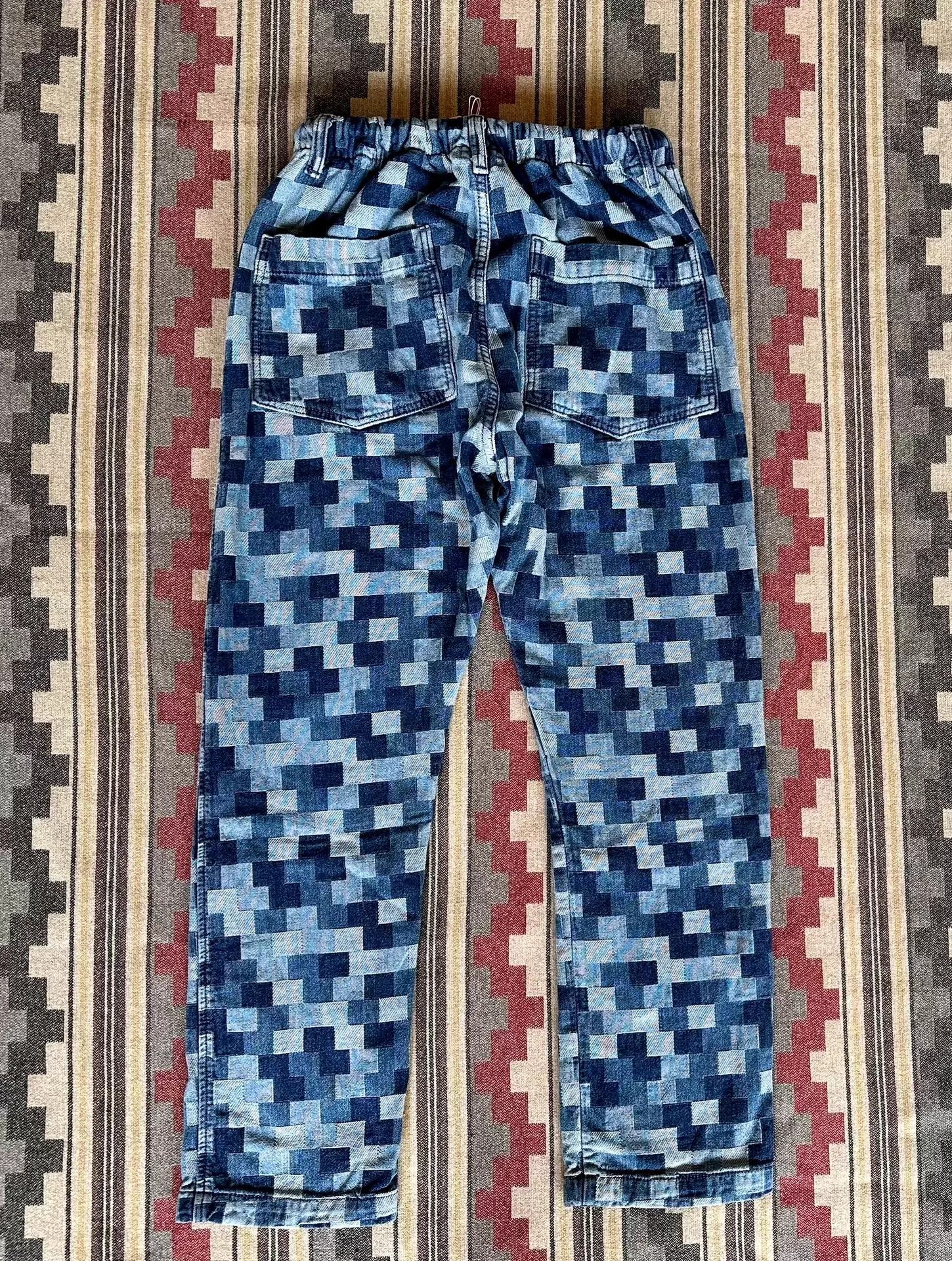 Dr. Collectors Dr.Collectors P38 Jacquard Denim Tapered USA Hand-Dyed Size US 29 - 2 Thumbnail
