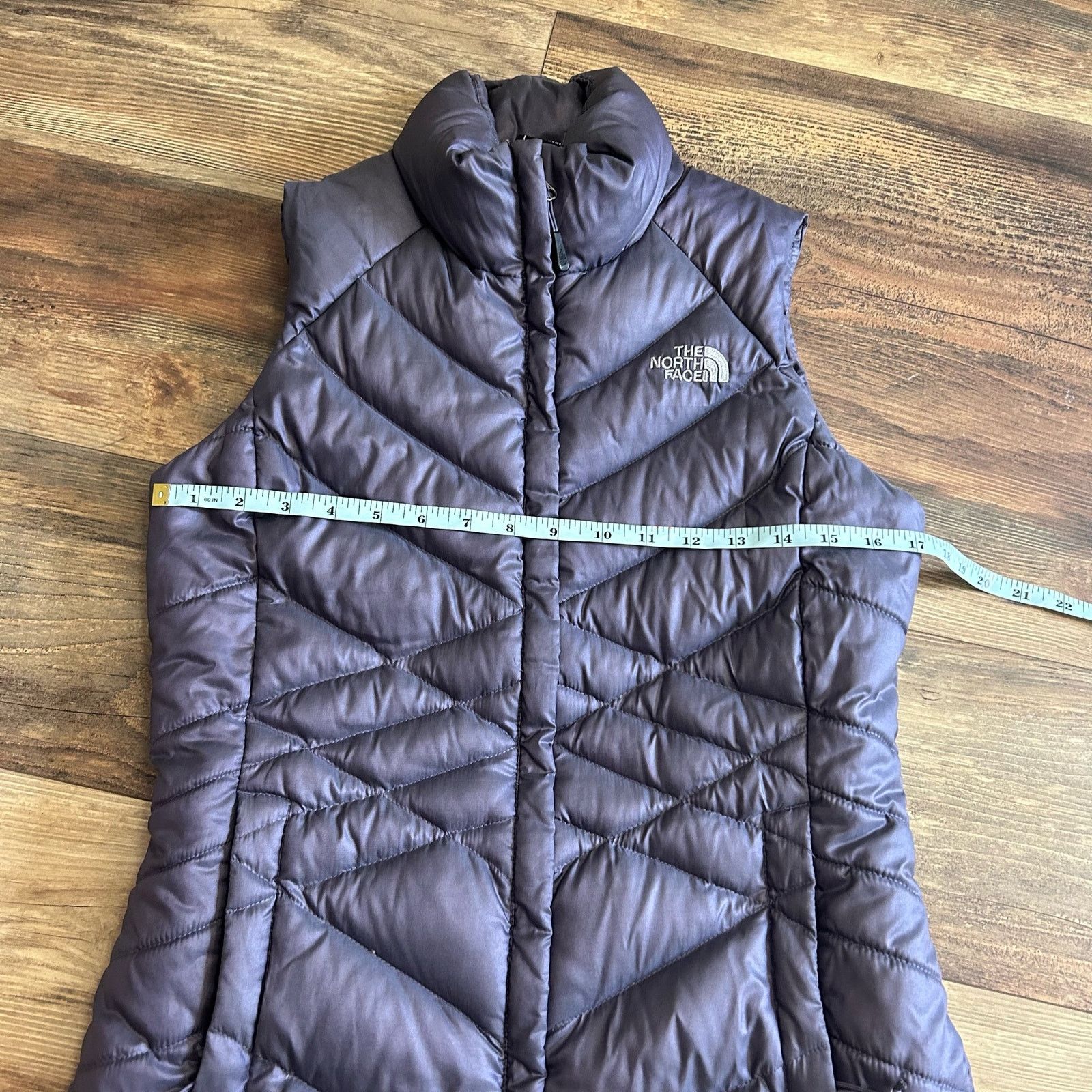 The North Face North Face 550 Puffer Vest Goose Down Metallic Purple Small Size S / US 4 / IT 40 - 4 Thumbnail
