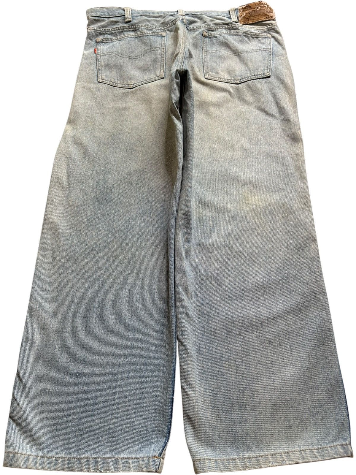 Johnbull Vintage John Bull Mud Wash Distressed Baggy Jeans ggy Jeans Size US 36 / EU 52 - 2 Thumbnail