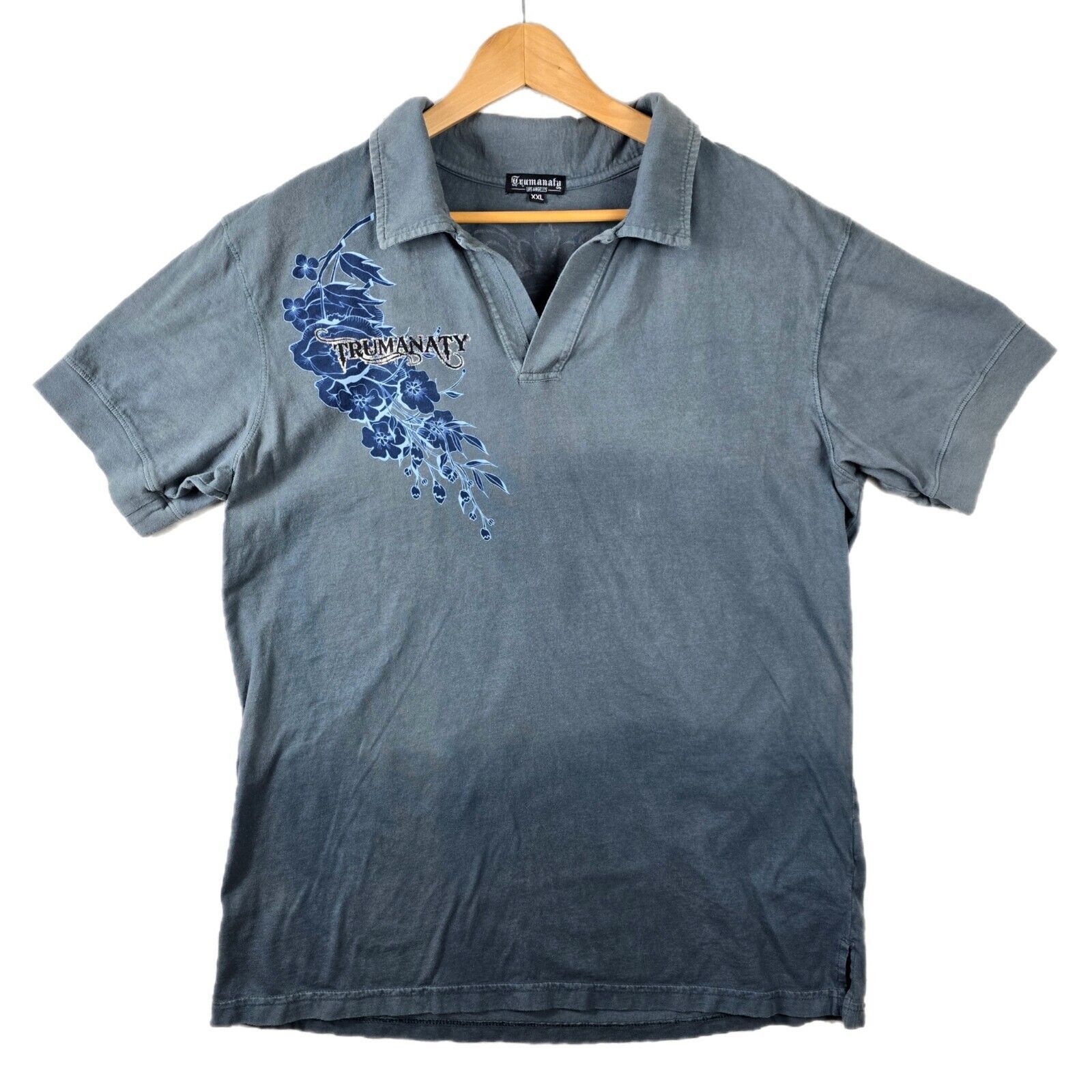 Other Trumanaty Polo Johnny Collar Shirt XXL Axe Affliction Style Size US XXL / EU 58 / 5 - 1 Thumbnail
